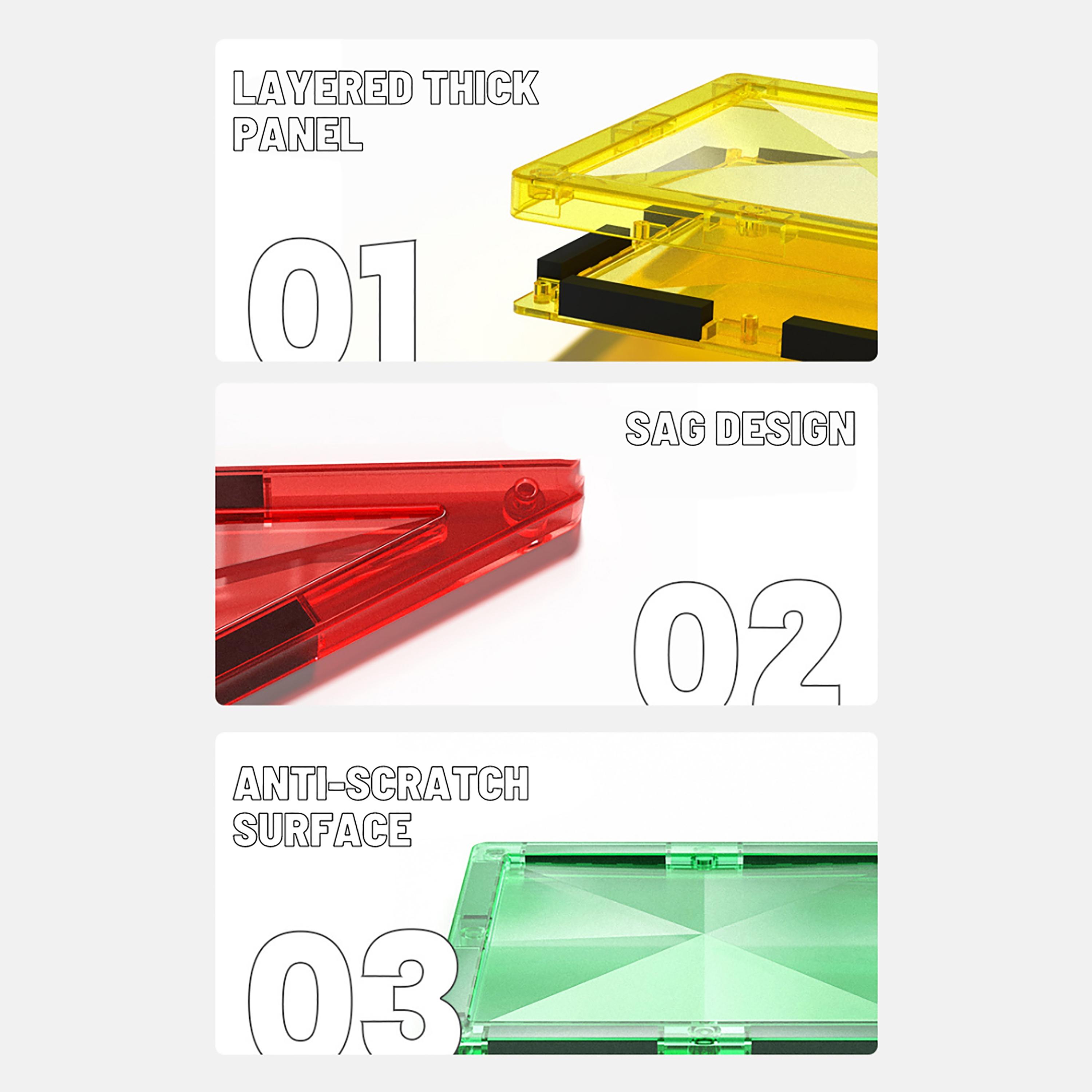 بلاطات مغناطيسية بألوان باردة 20 قطعة من ميدير-toys-buildingblocks-magnetictoys-image-3