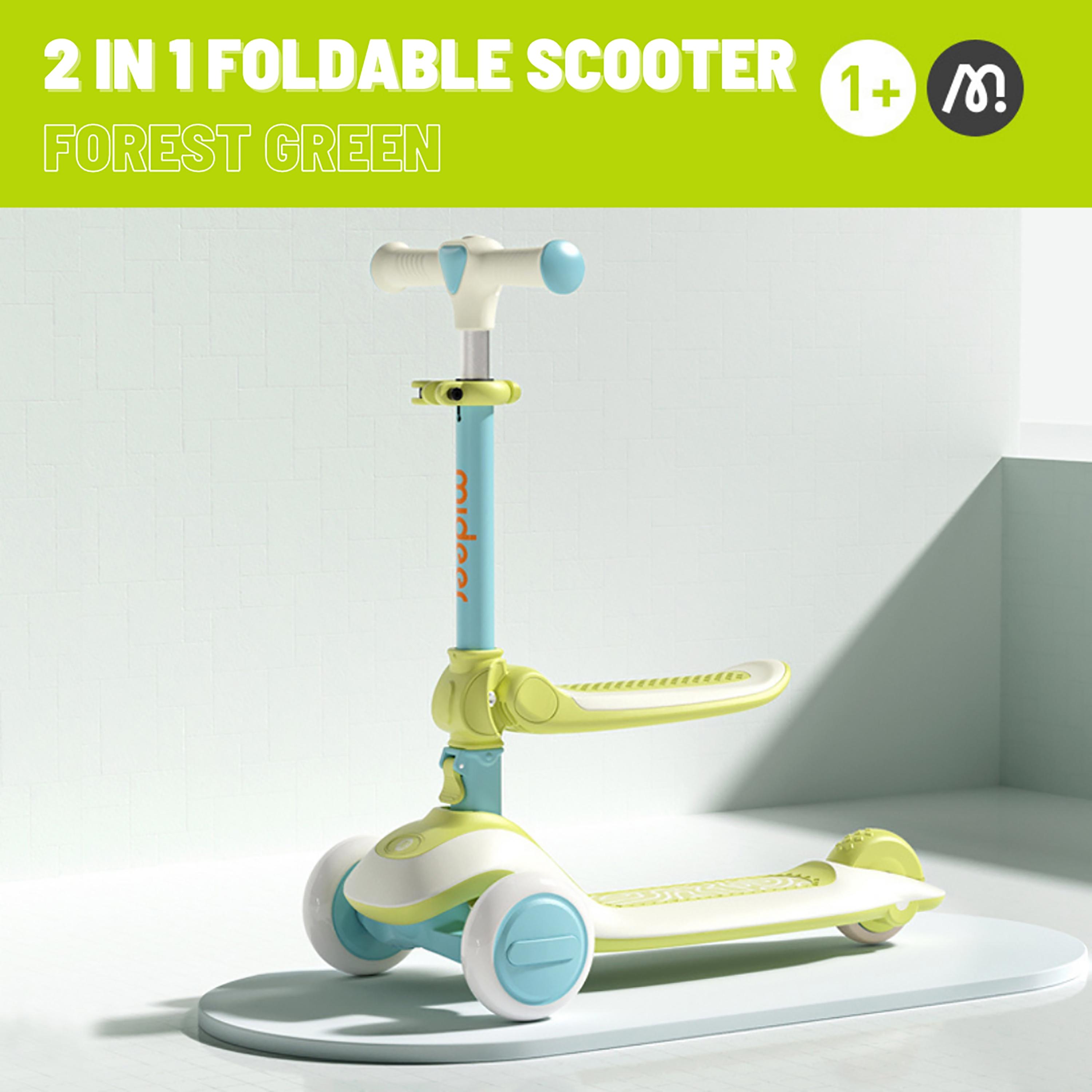 سكوتر 2 في 1 قابل للطي من ميدير-toys-outdoor-scooters-image-2
