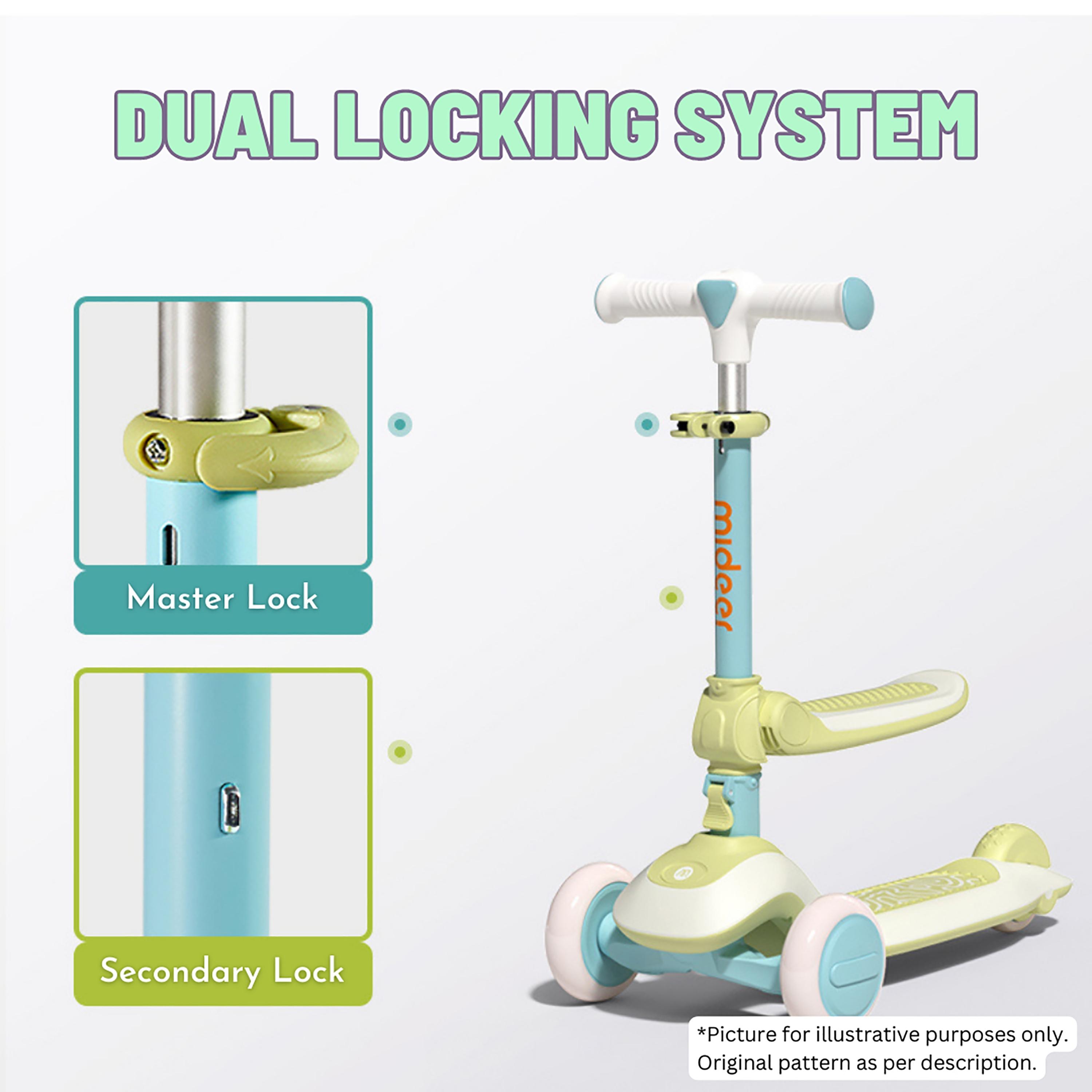 سكوتر 2 في 1 قابل للطي من ميدير-toys-outdoor-scooters-image-3