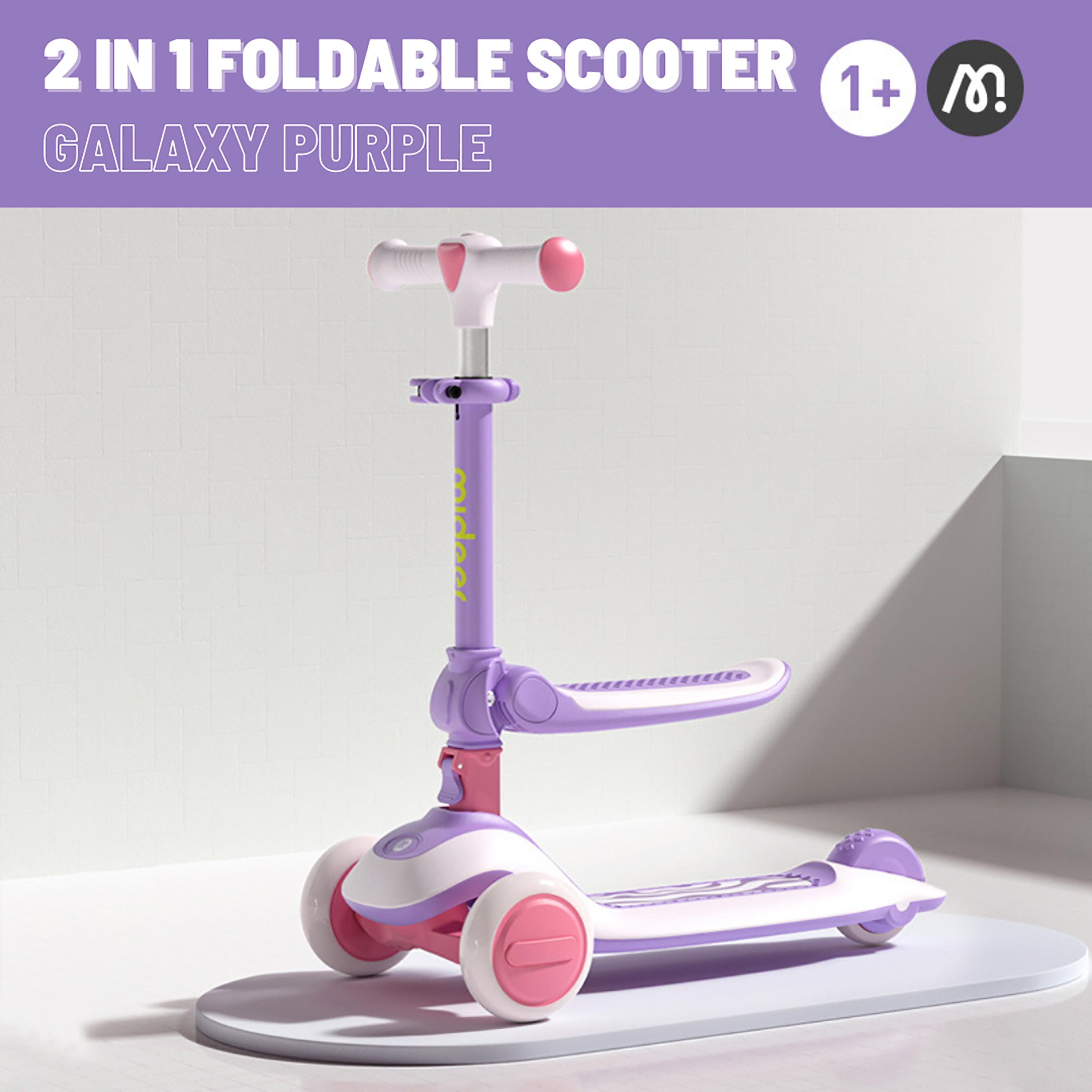 Mideer 2-in-1 Foldable Scooter-toys-outdoor-scooters-image-2