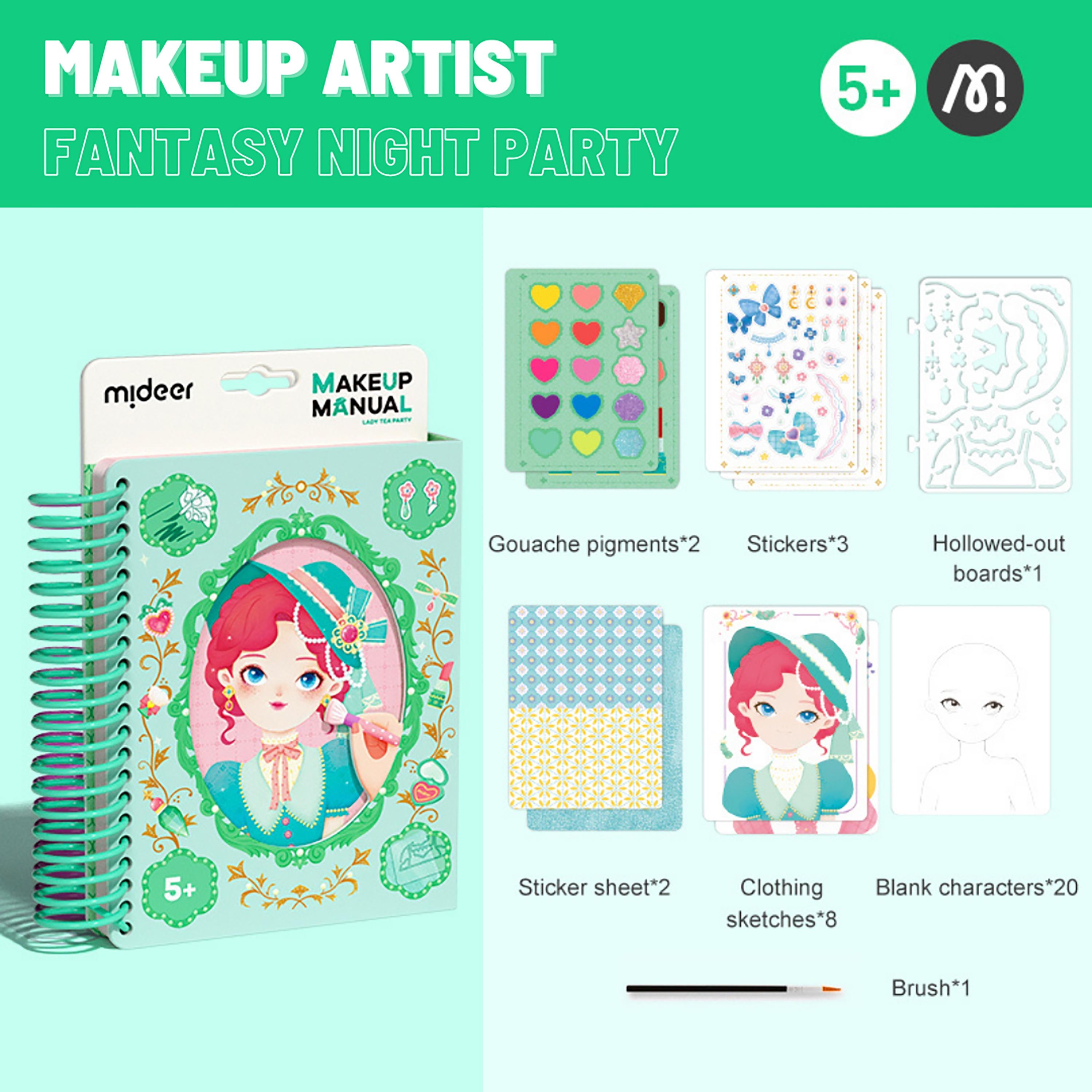 Mideer Makeup Artist DIY Kit, Fantasy Party-school-artsandcrafts-image-2
