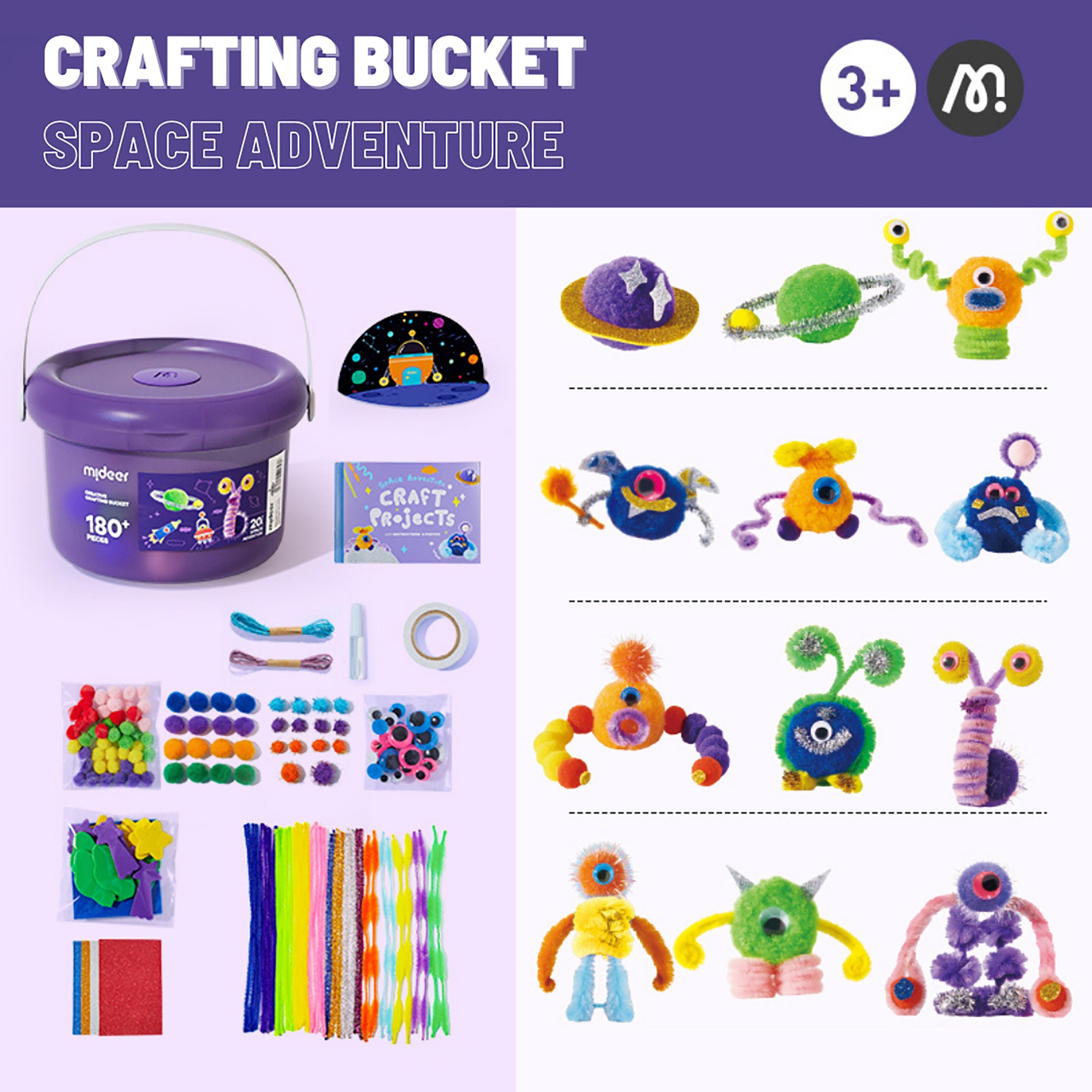 مجموعة دلو الحرف اليدوية (افعلها بنفسك) من ميدير، مغامرة الفضاء-school-artsandcrafts-image-2