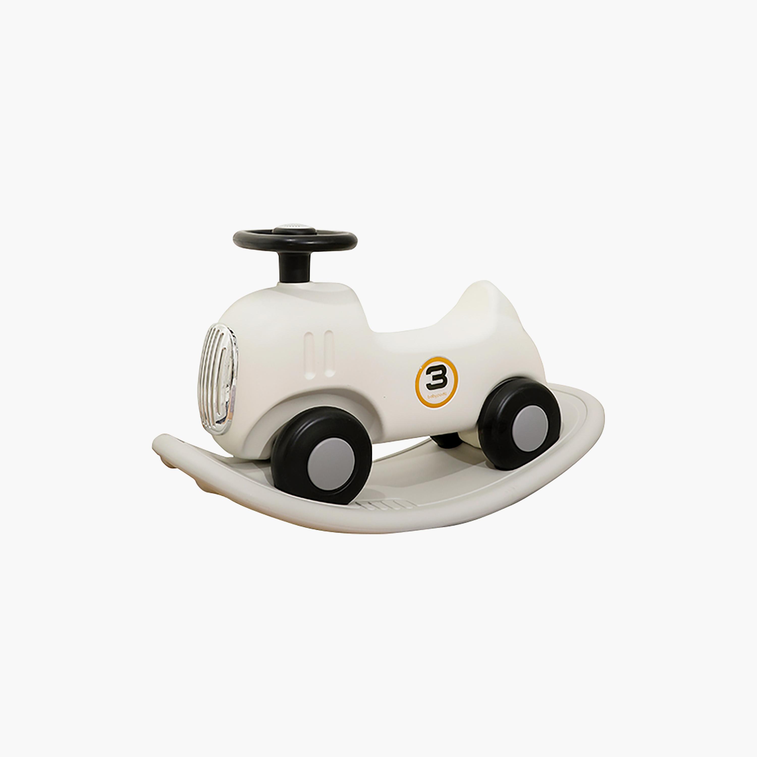 Lovely Baby 2-in-1 Rocking Car & Ride On-baby-infantactivity-rockers-image-1