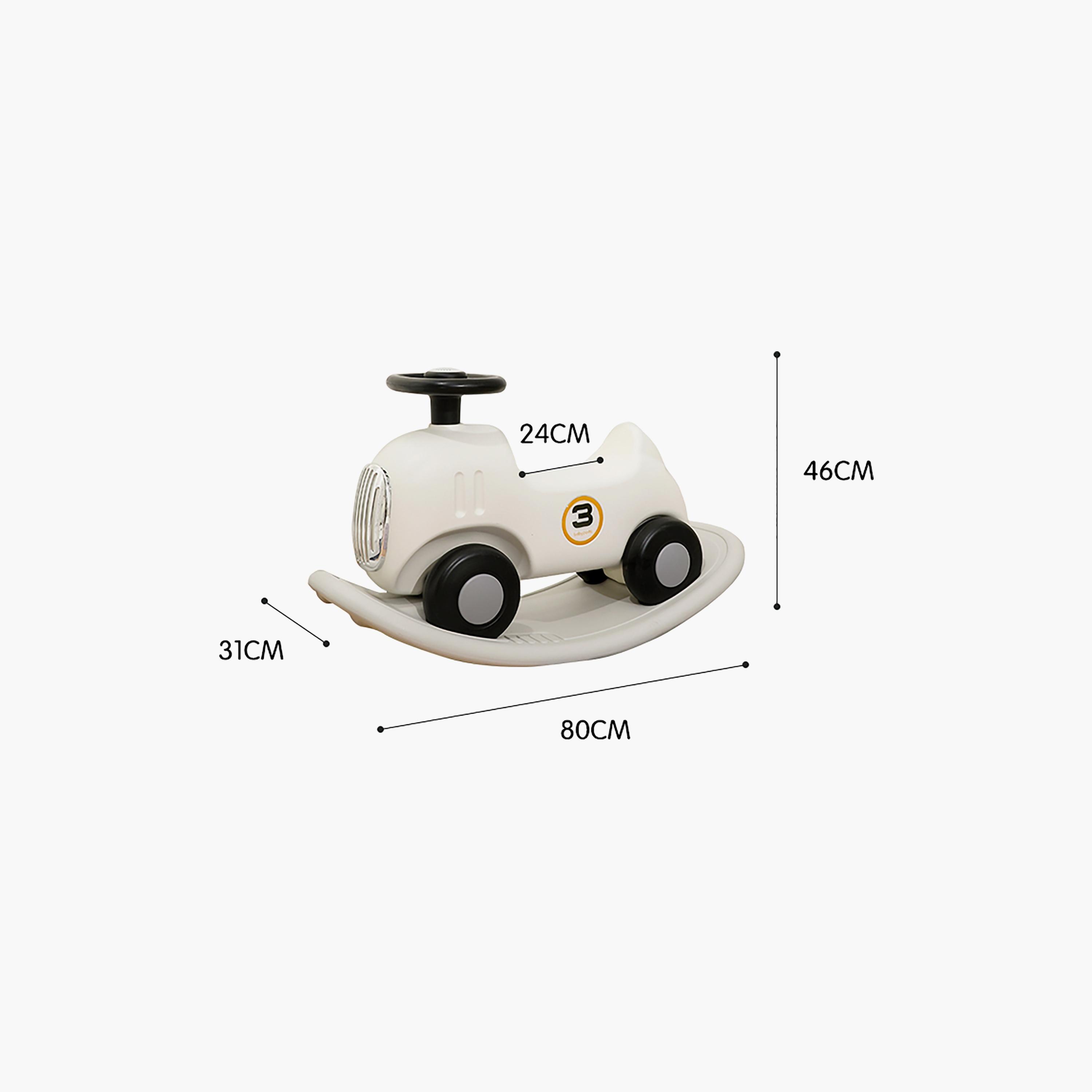 Lovely Baby 2-in-1 Rocking Car & Ride On-baby-infantactivity-rockers-image-5