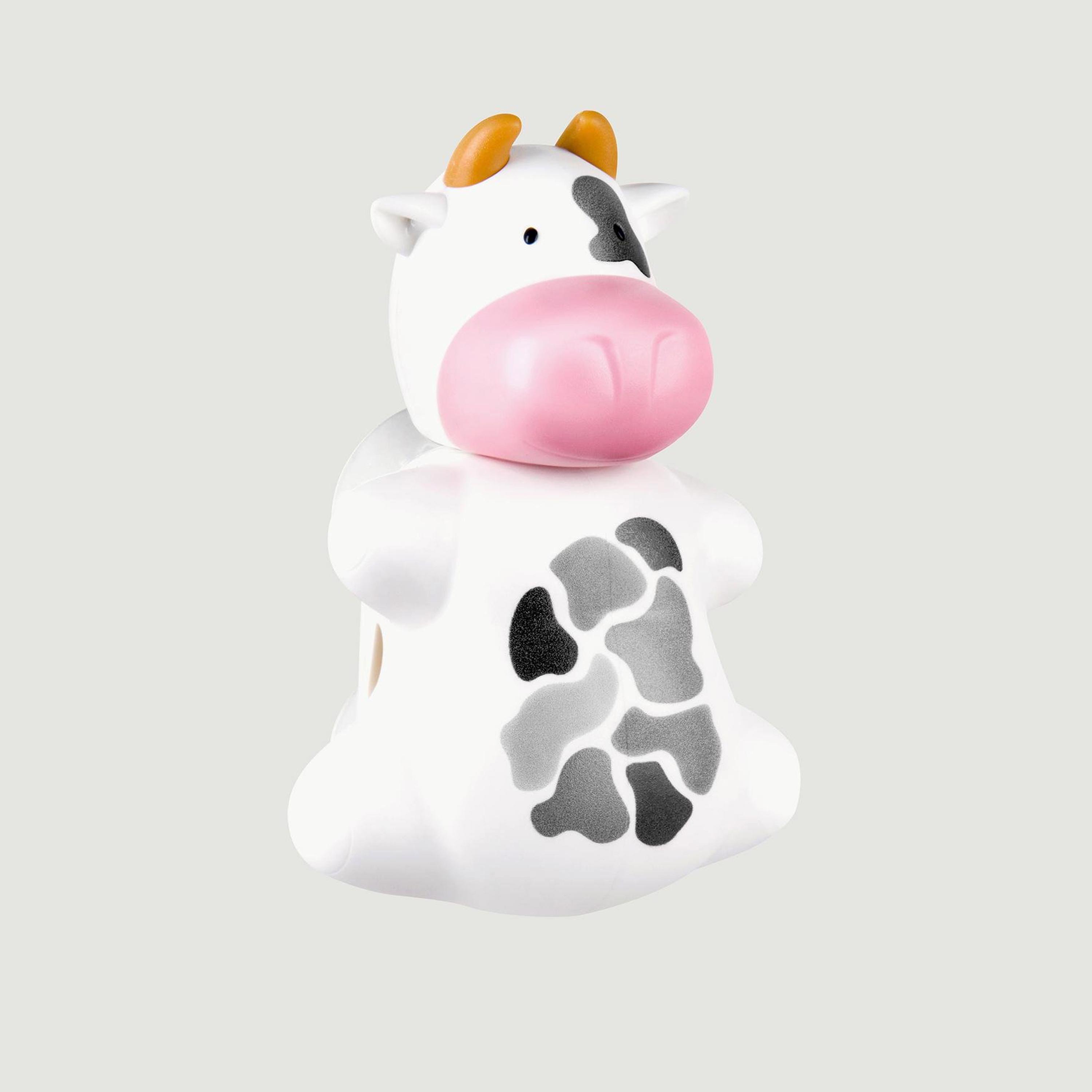 Flipper Fun Animal Toothbrush Holder with Suction Cup for Kids, Cow-baby-bathandcare-oralcare-image-4