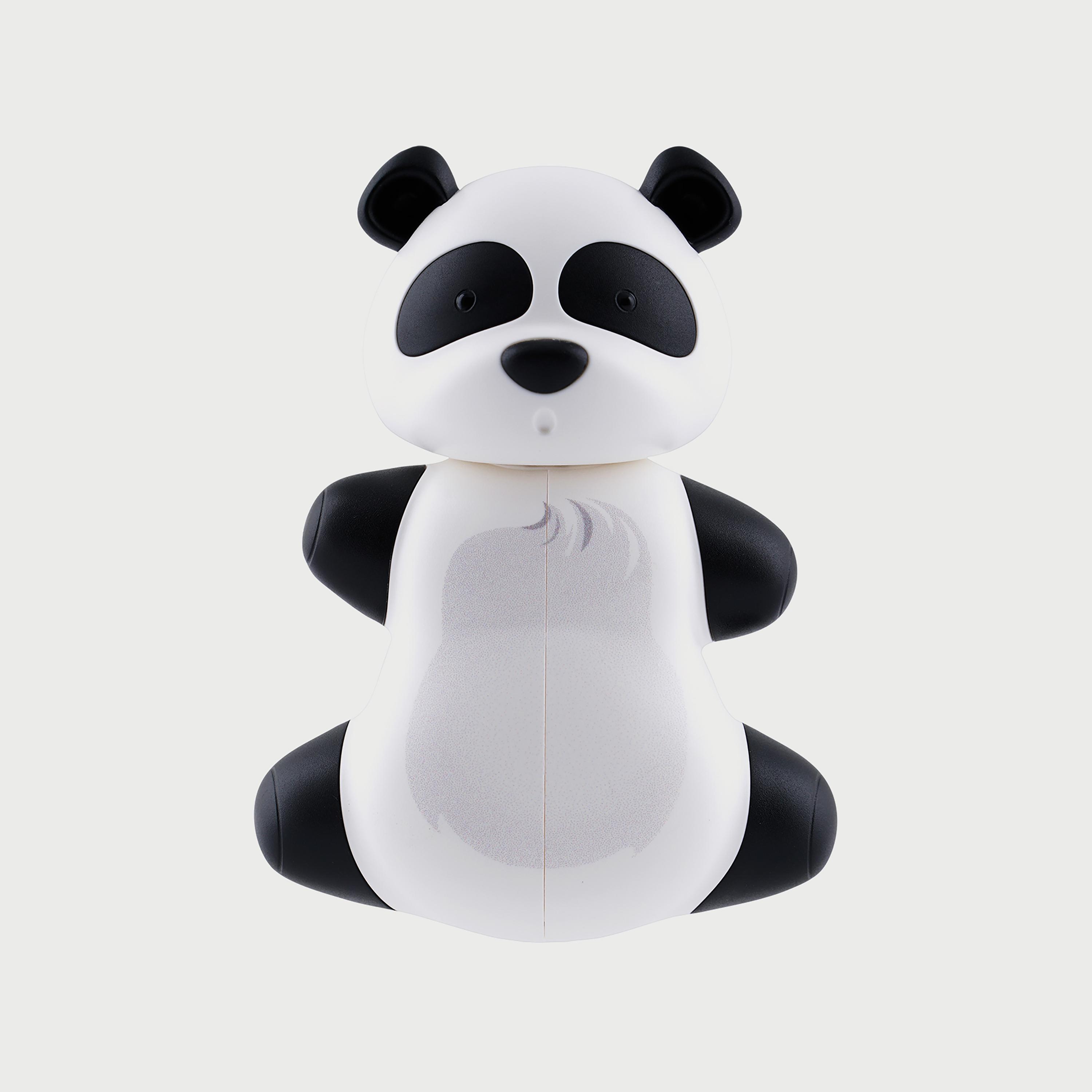 Flipper Fun Animal Toothbrush Holder with Suction Cup for Kids, Panda-baby-bathandcare-oralcare-image-2