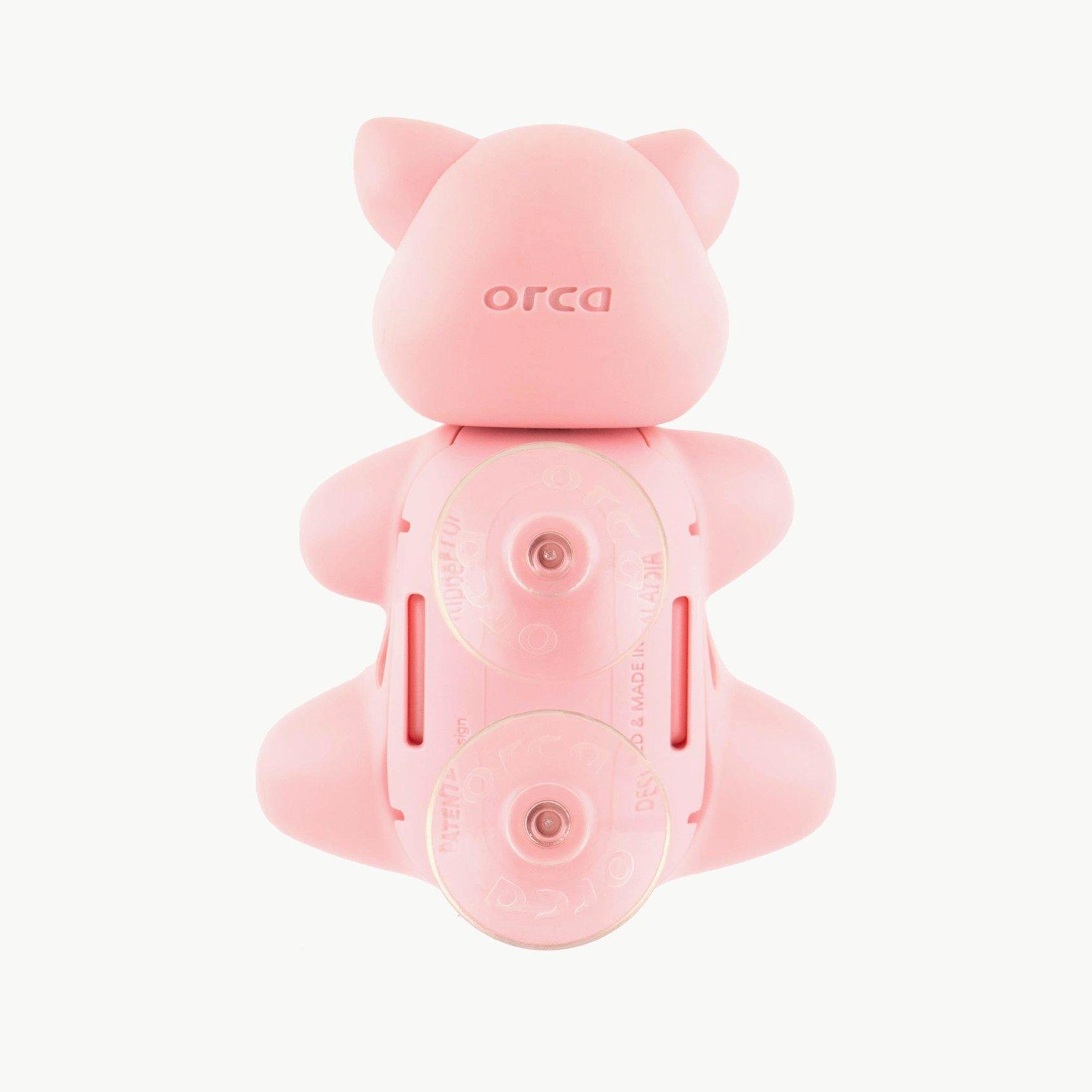 Flipper Fun Animal Toothbrush Holder with Suction Cup for Kids, Piggy-baby-bathandcare-oralcare-image-5