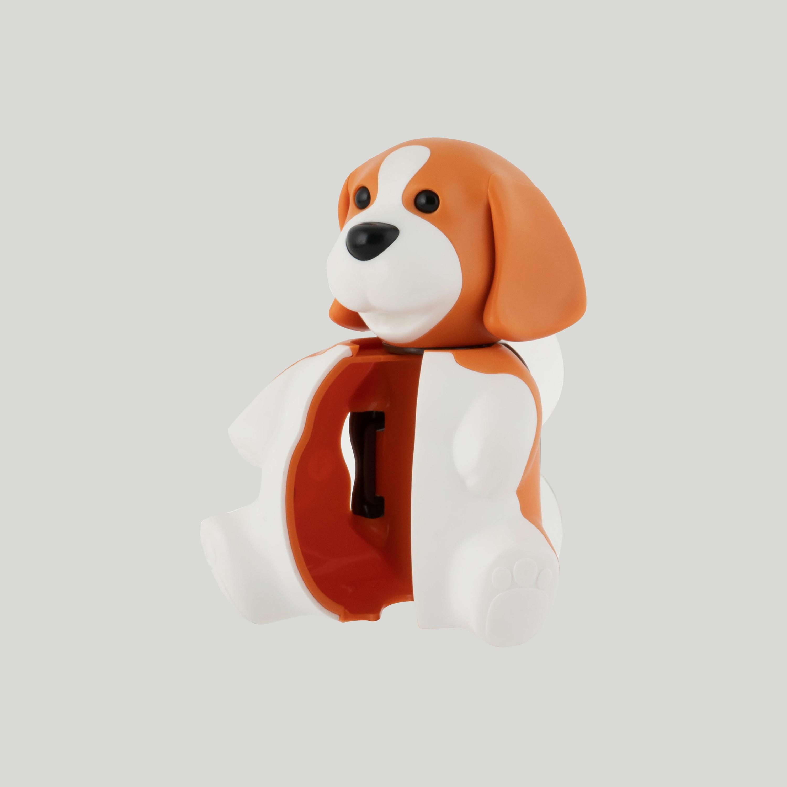 Flipper Fun Animal Toothbrush with Toothbrush Holder for Kids, Beagle-baby-bathandcare-oralcare-image-4