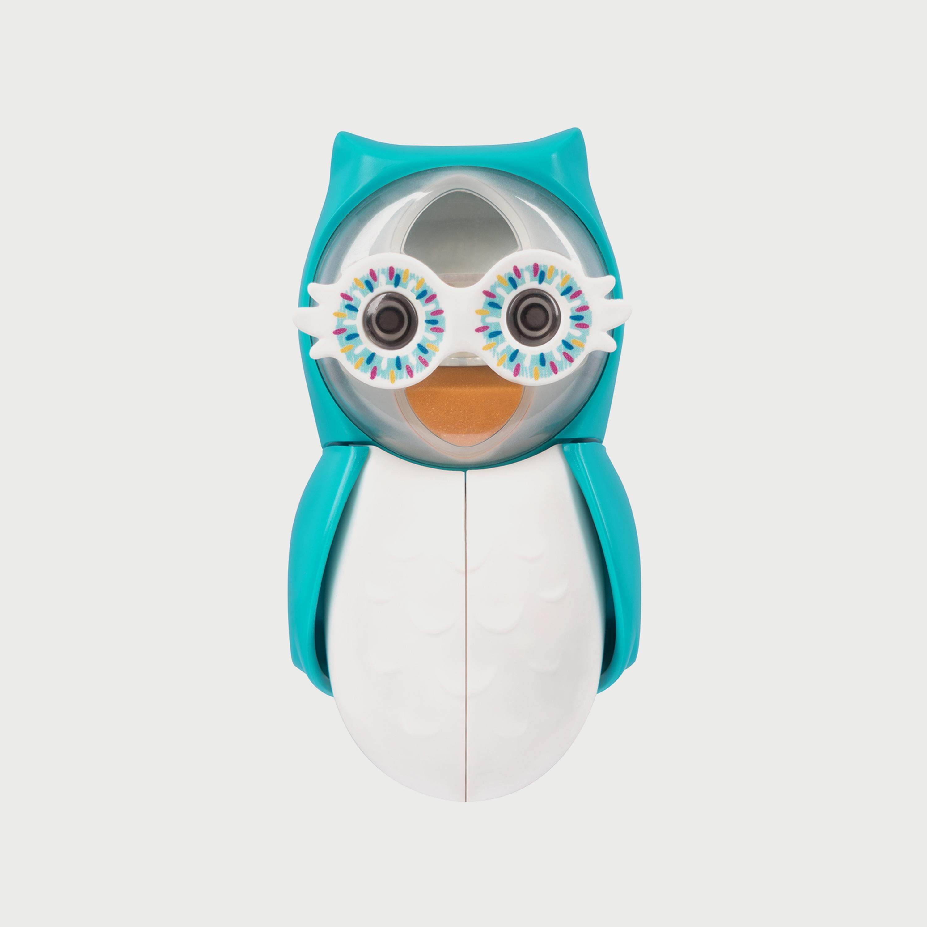 Flipper Owl Toothbrush Holder with Timer for Kids, Owl-baby-bathandcare-oralcare-image-2