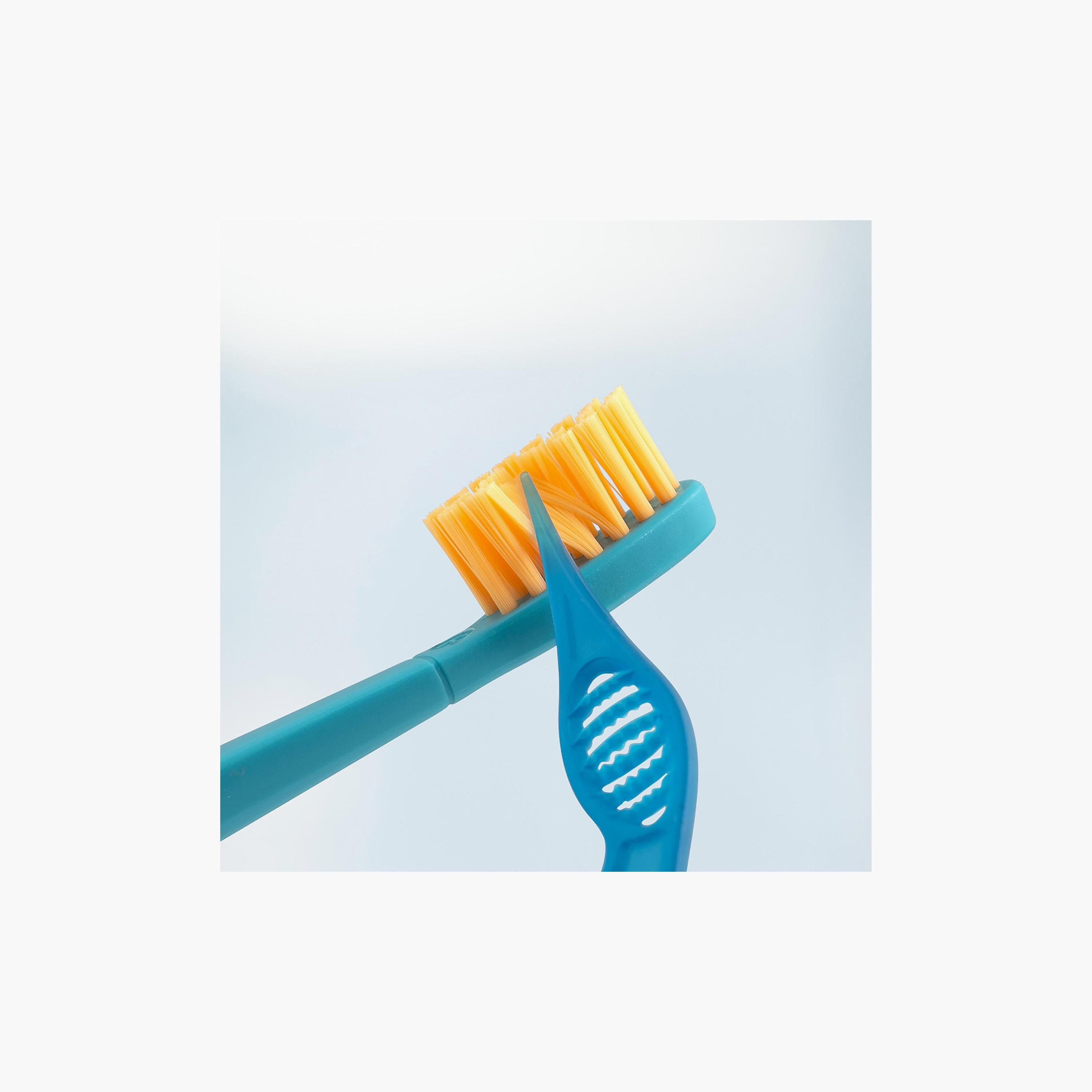 Flipper 2-Piece Twigo Toothbrush for Kids, Blue & White-baby-bathandcare-oralcare-image-4
