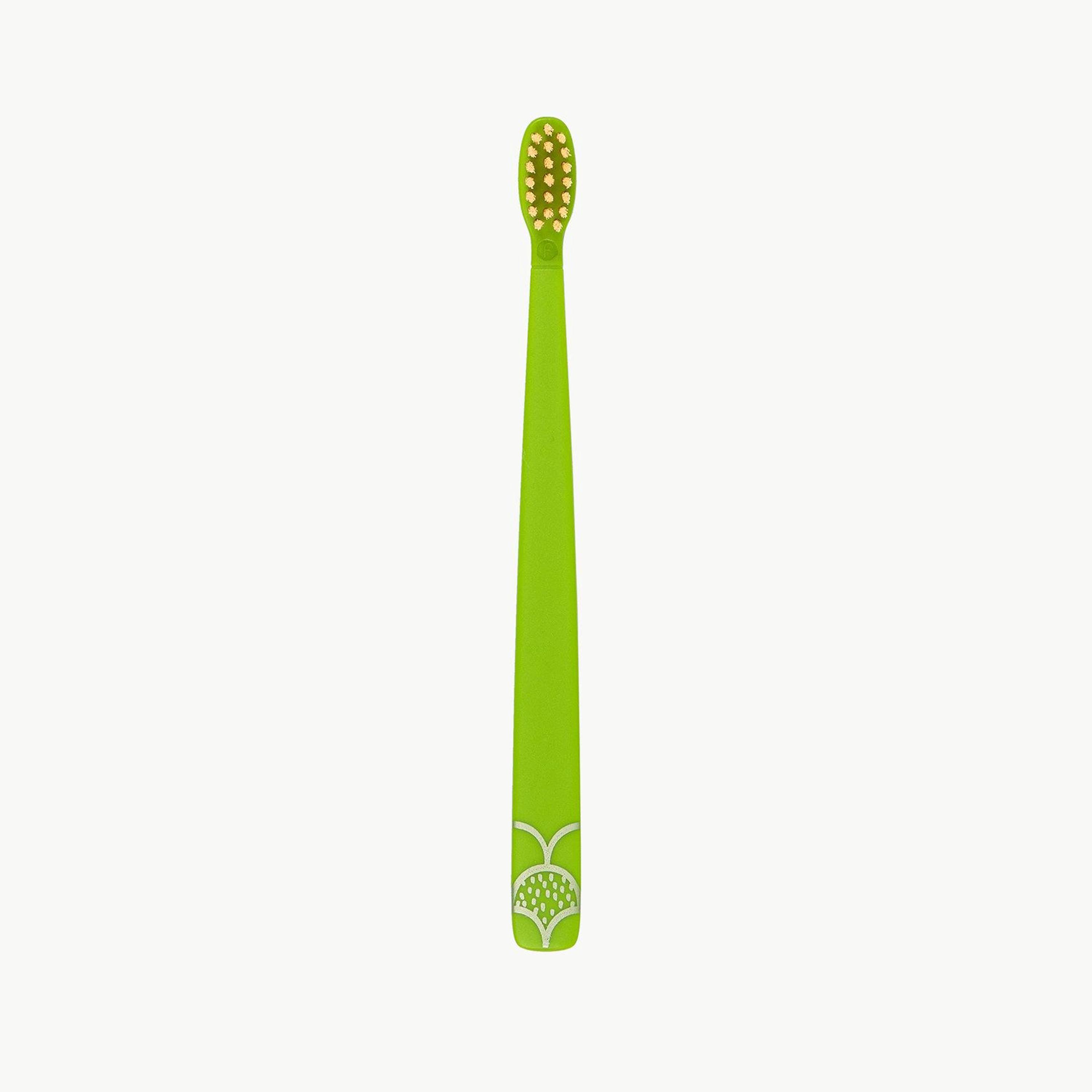 Flipper 2-Piece Twigo Toothbrush for Kids, Green & Yellow-baby-bathandcare-oralcare-image-3