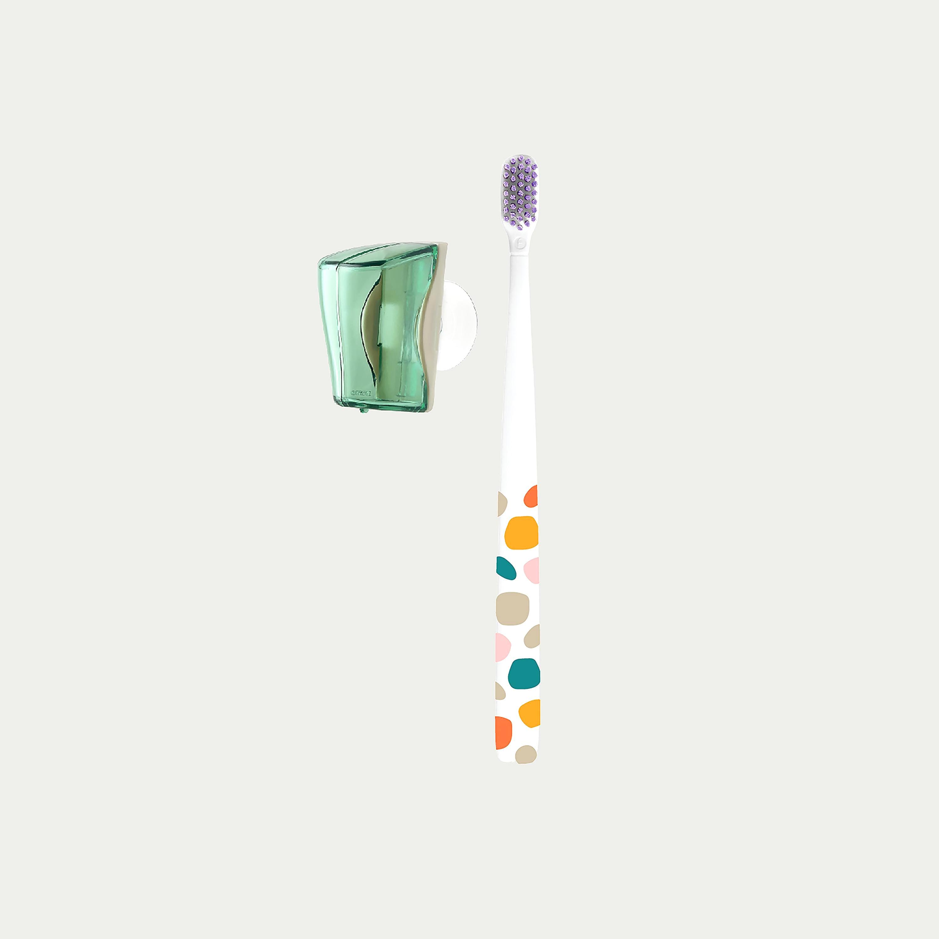 Flipper Twigo Toothbrush & Toothbrush Cover Combo, Mountain Green-baby-bathandcare-oralcare-image-2