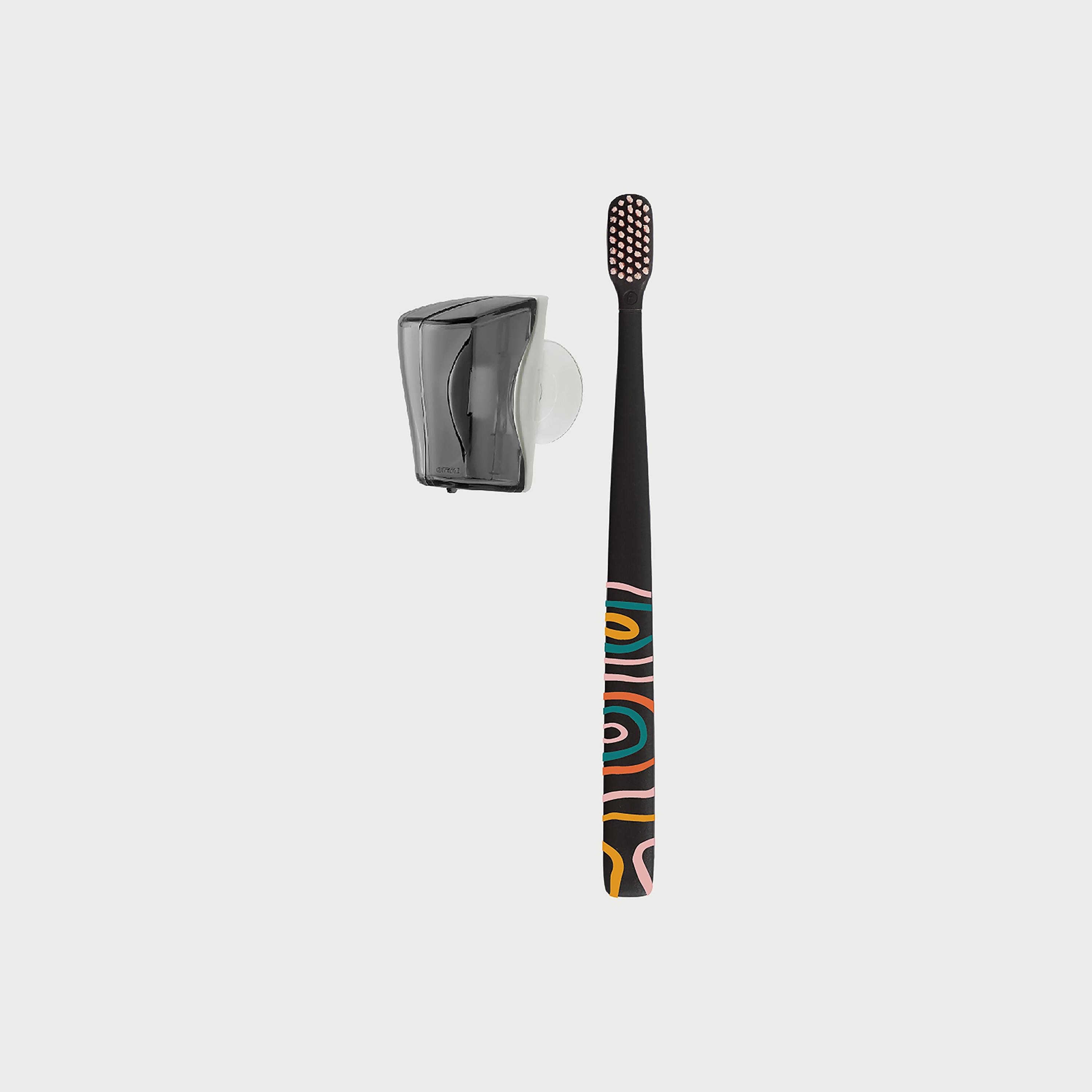Flipper Twigo Toothbrush & Toothbrush Cover Combo, Smoke-baby-bathandcare-oralcare-image-2