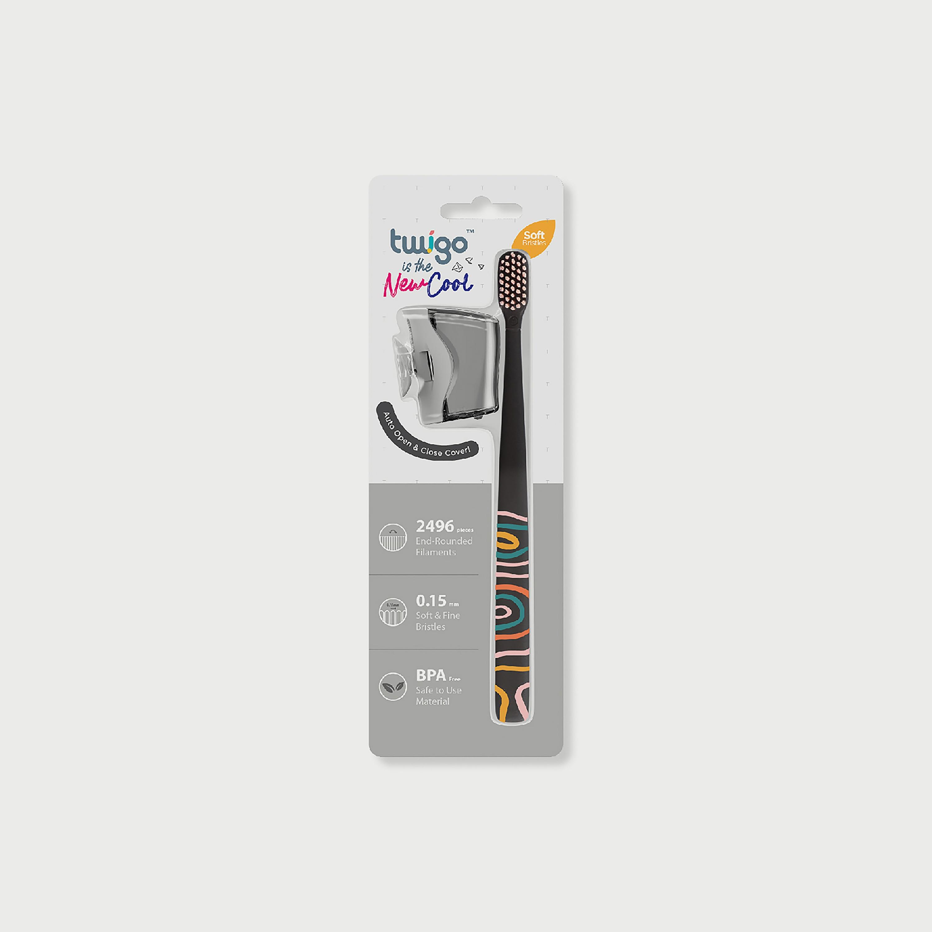 Flipper Twigo Toothbrush & Toothbrush Cover Combo, Smoke-baby-bathandcare-oralcare-image-3