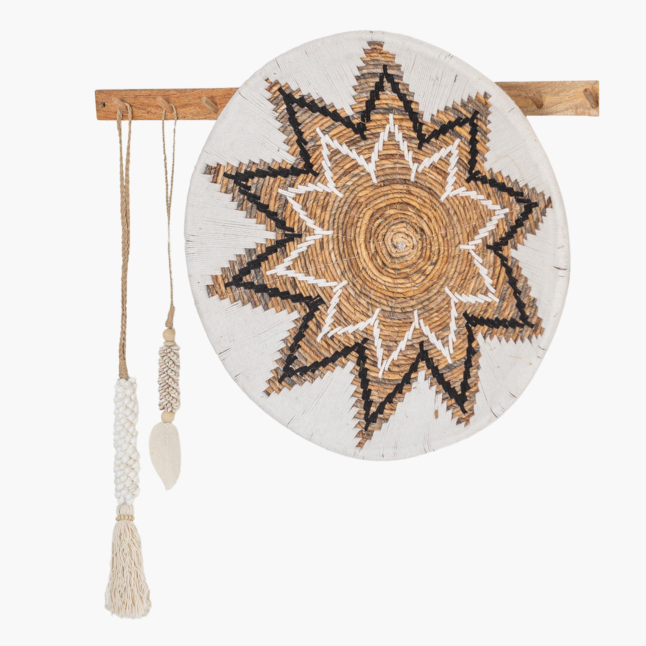 The 8 Senses Living Woven Wall Plate - 40 cm