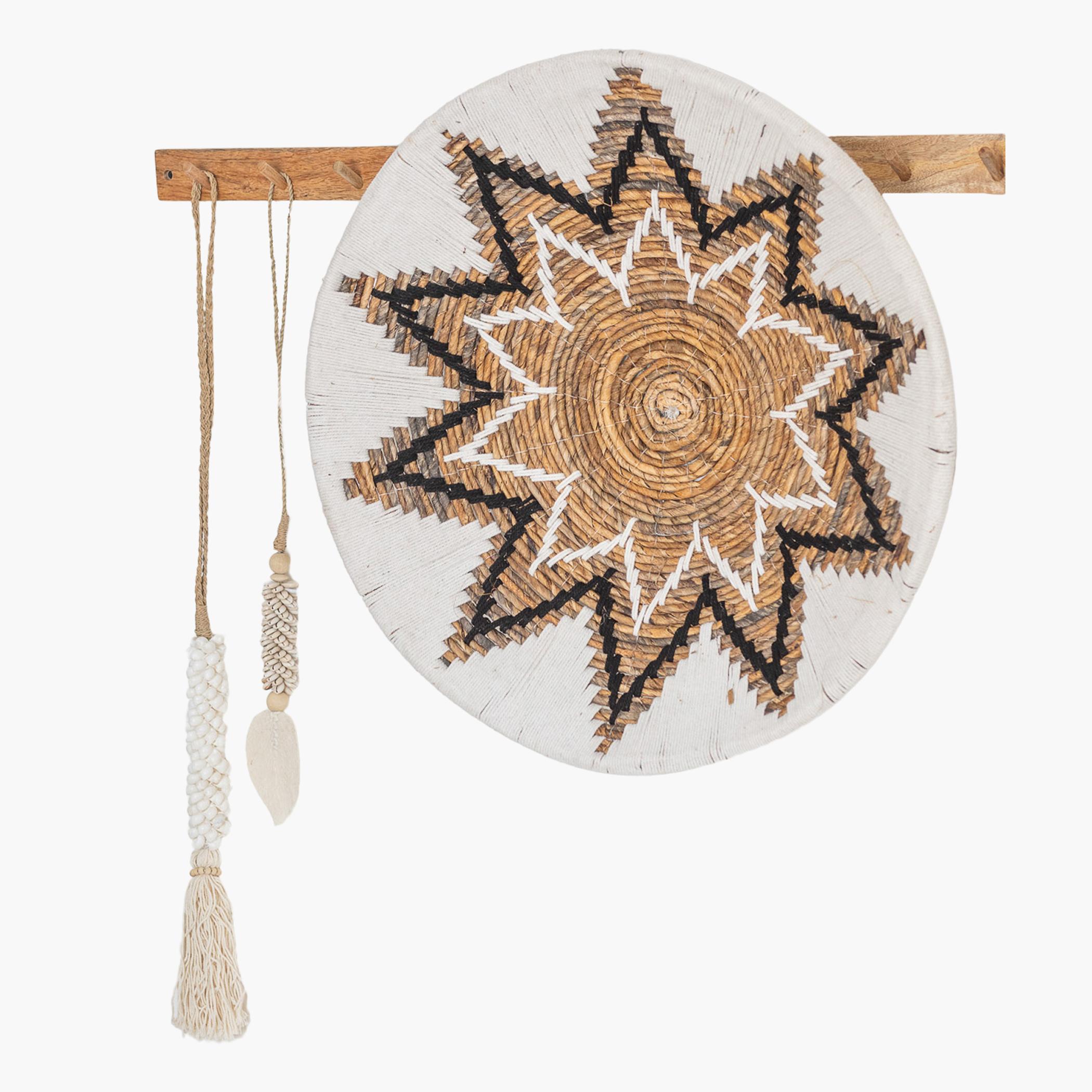 The 8 Senses Living Woven Wall Plate - 50 cm