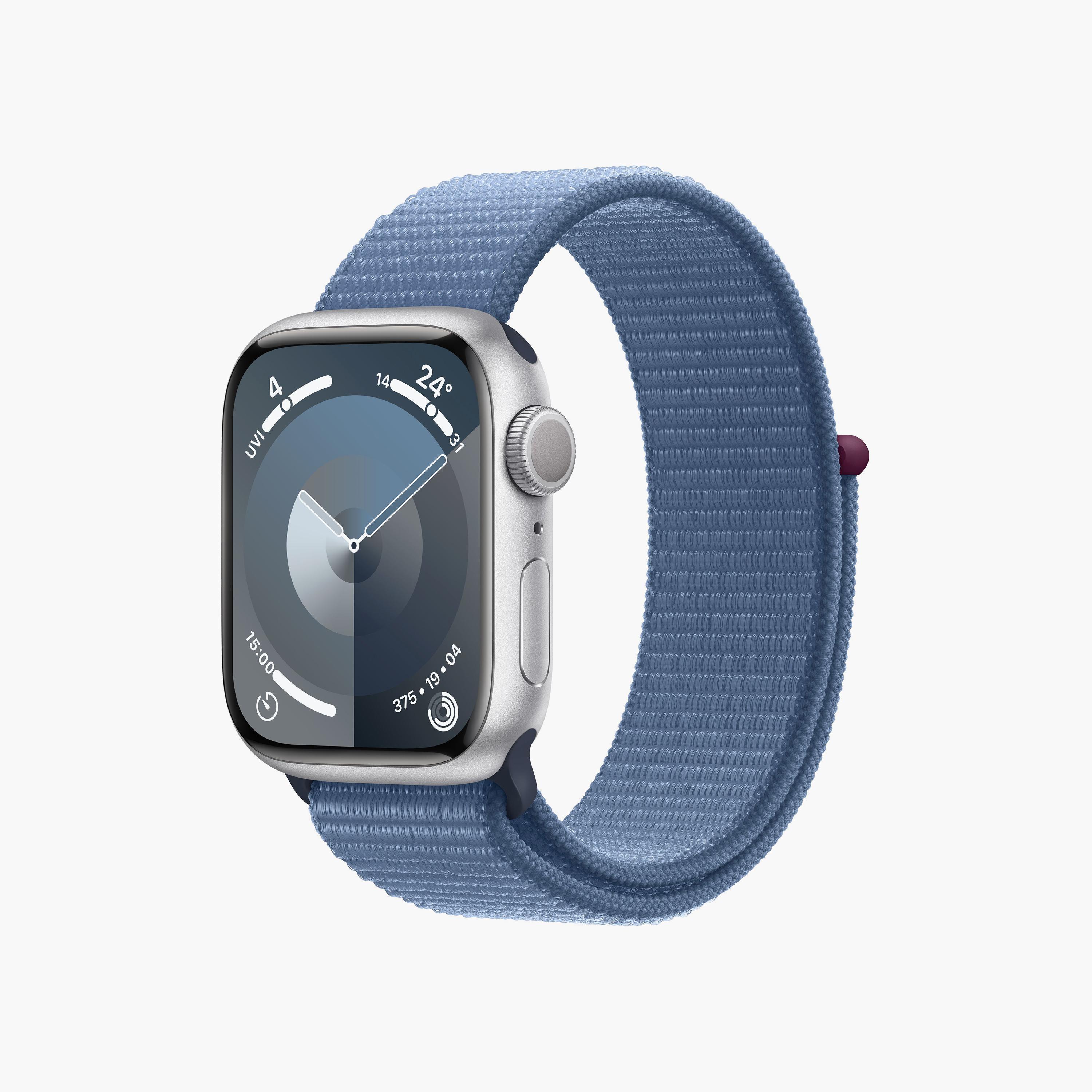 Buy Apple Watch Series 9 GPS 45mm Starlight Aluminium Case with 