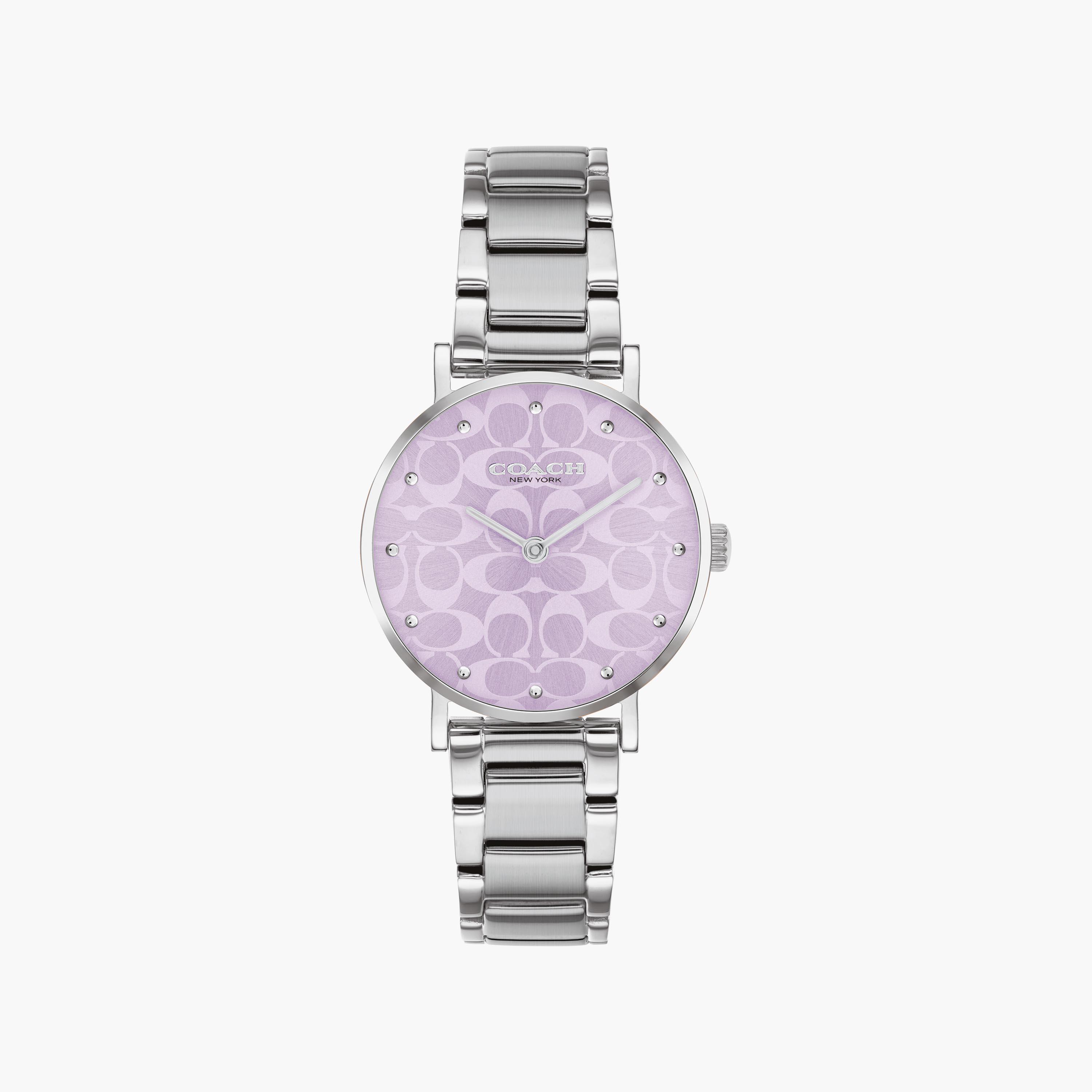 ساعة كوتش ذو انالوج بسوار فضي مع ستانلس ستيل مع سوار | 14000095-women-watchesandjewellery-watches-image-2