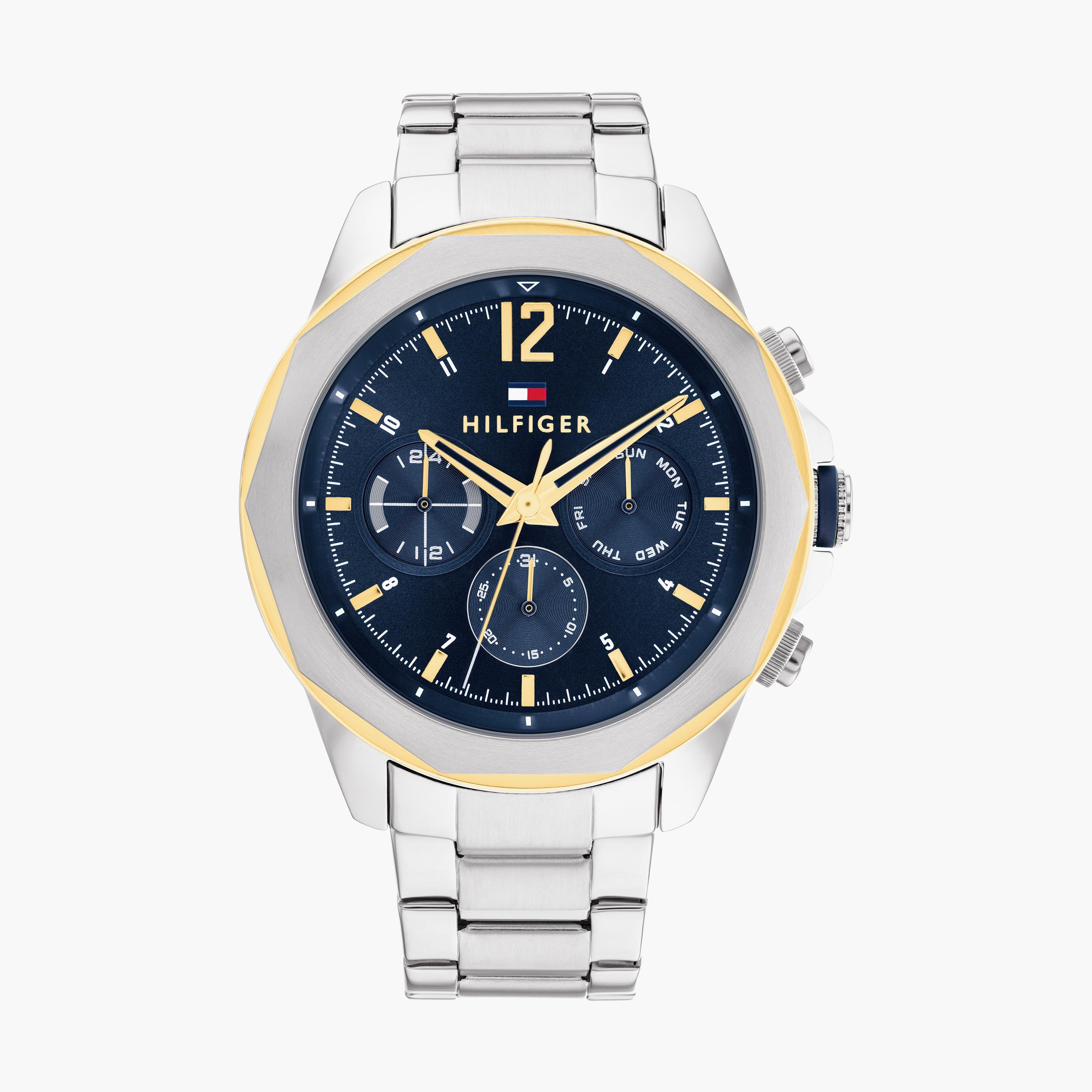 Tommy hilfiger deals watch silver mens