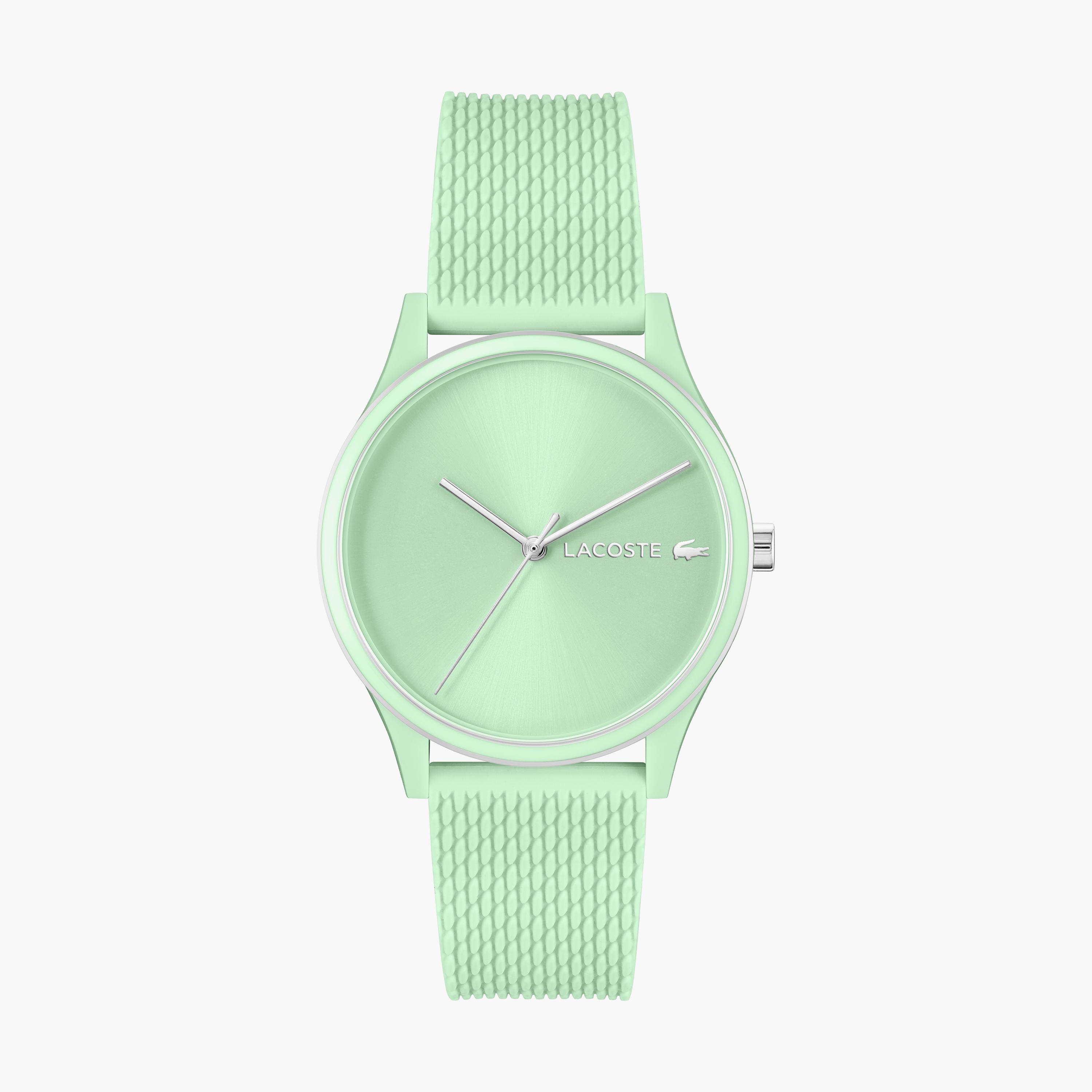 Lacoste green silicone outlet watch