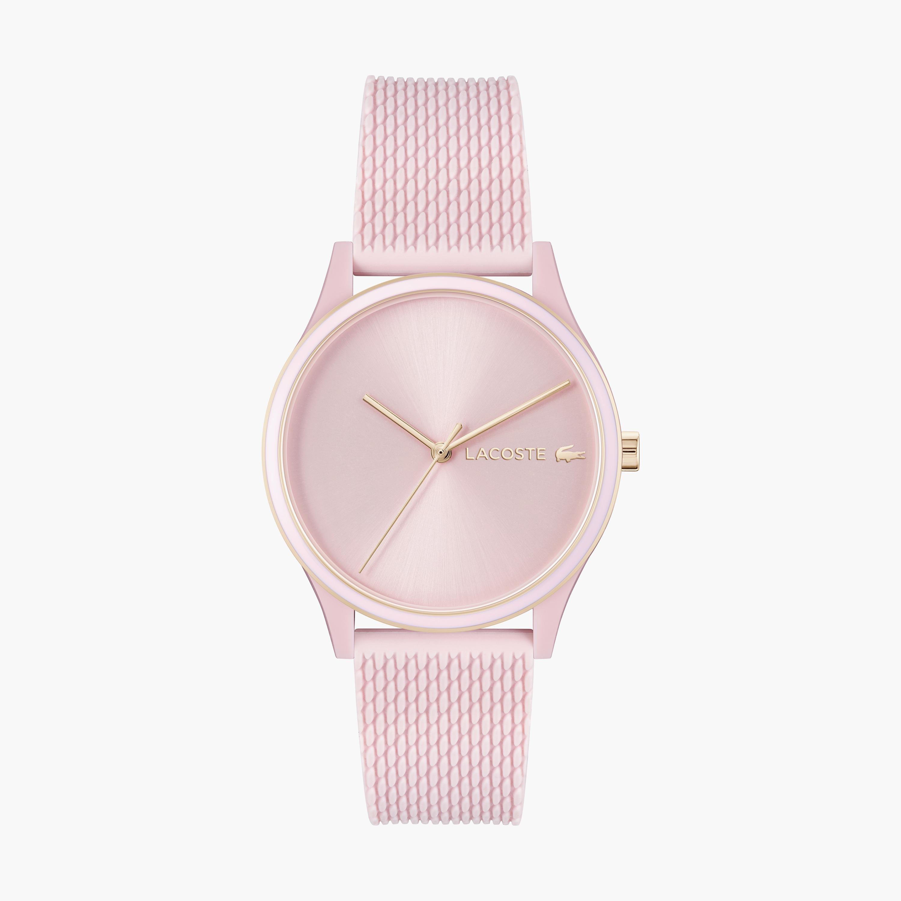 ساعة لاكوست ذو انالوج بسوار سيليكون وردي للنساء | 2001305-women-watchesandjewellery-watches-image-1