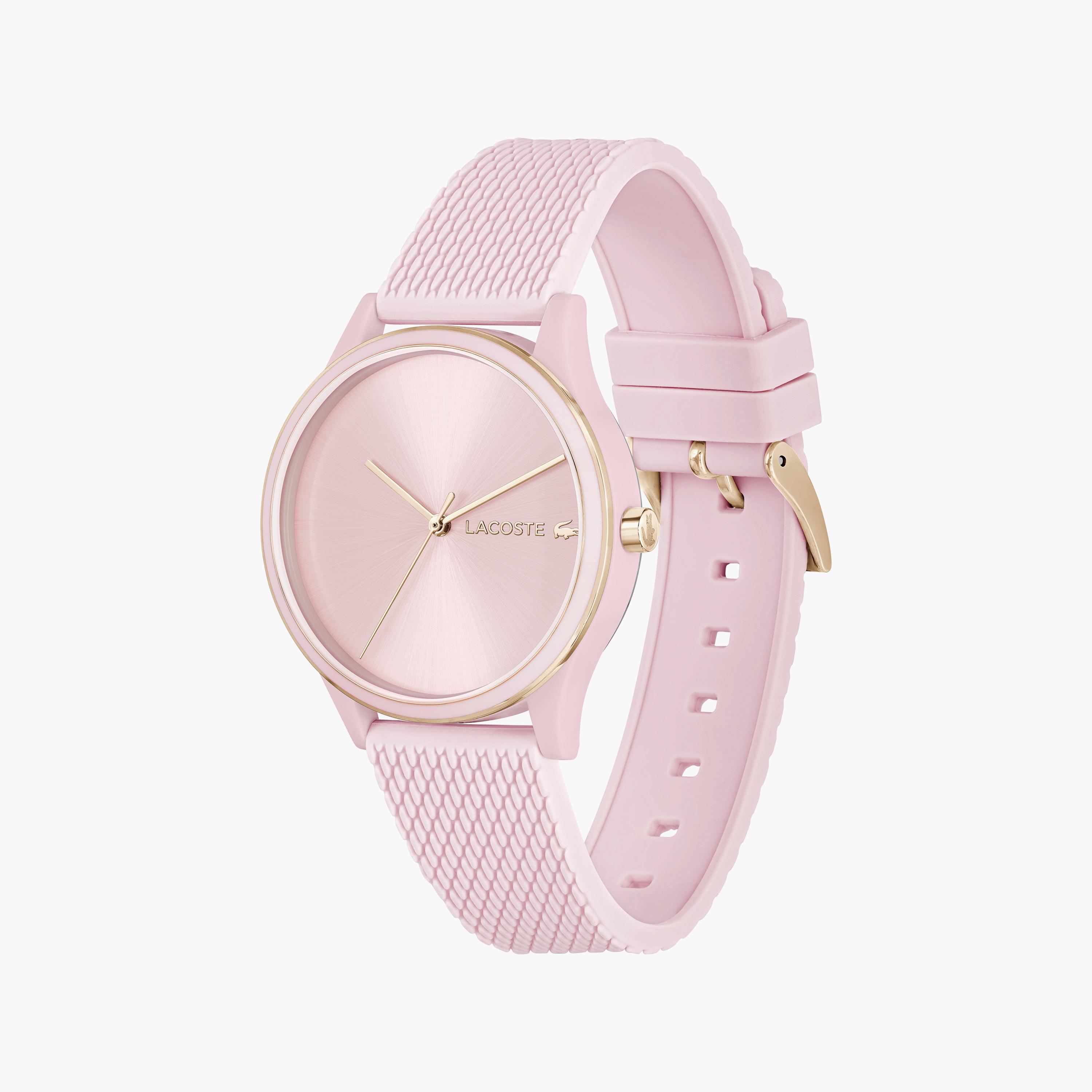 ساعة لاكوست ذو انالوج بسوار سيليكون وردي للنساء | 2001305-women-watchesandjewellery-watches-image-2