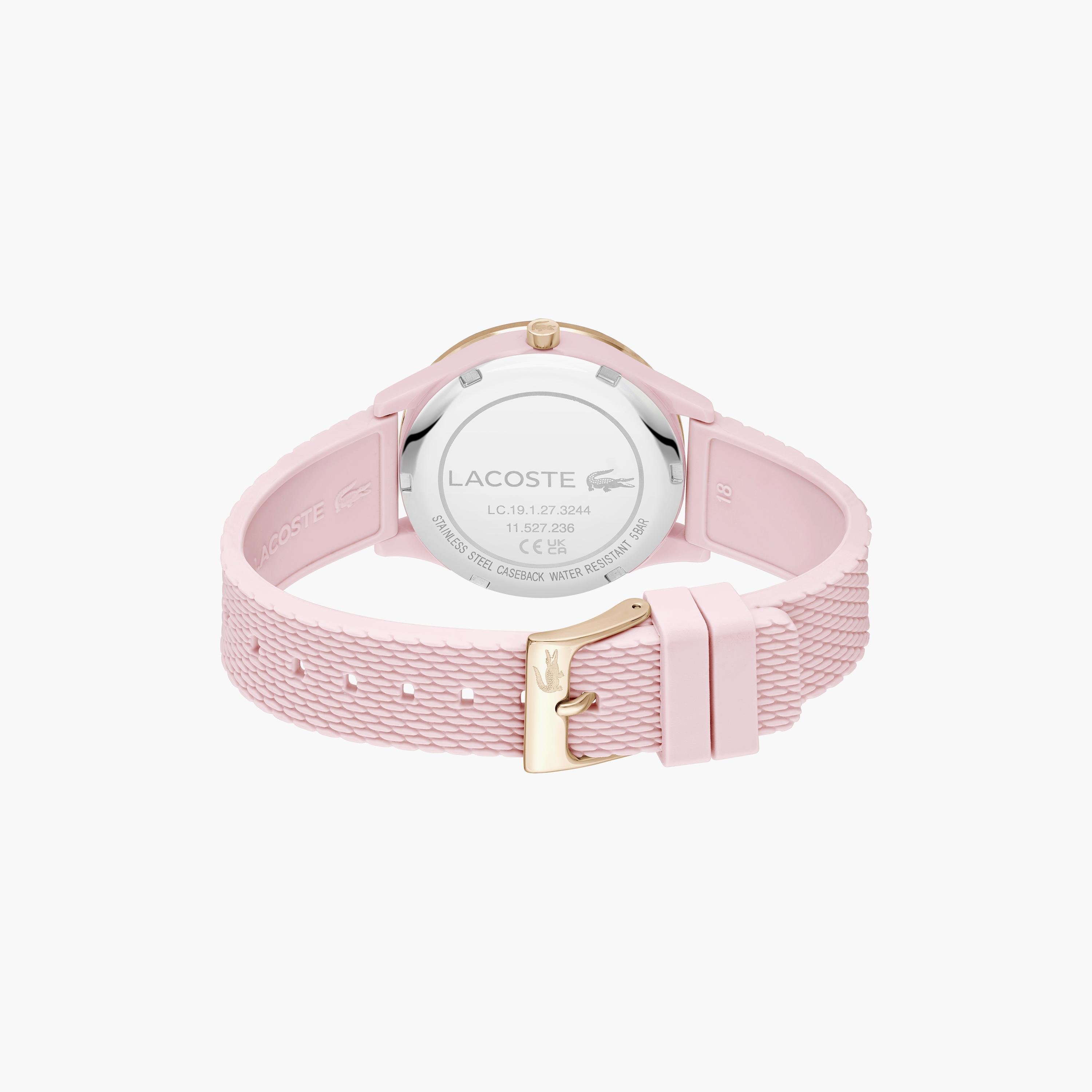 ساعة لاكوست ذو انالوج بسوار سيليكون وردي للنساء | 2001305-women-watchesandjewellery-watches-image-3