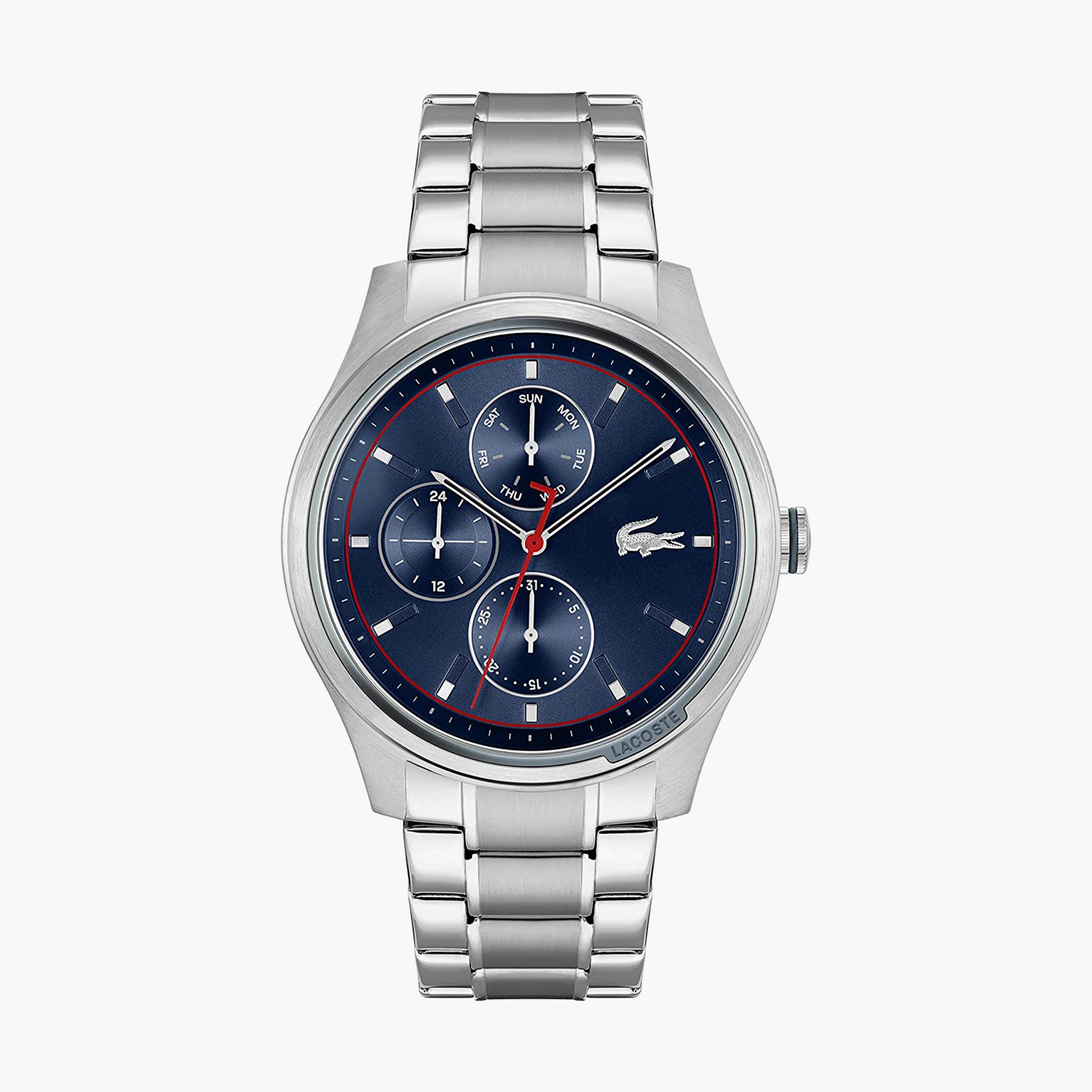 ساعة كوتش ذو انالوج للرجال بسوار فضي مع ستانلس ستيل | 2011211-men-watchesandjewellery-watches-image-1