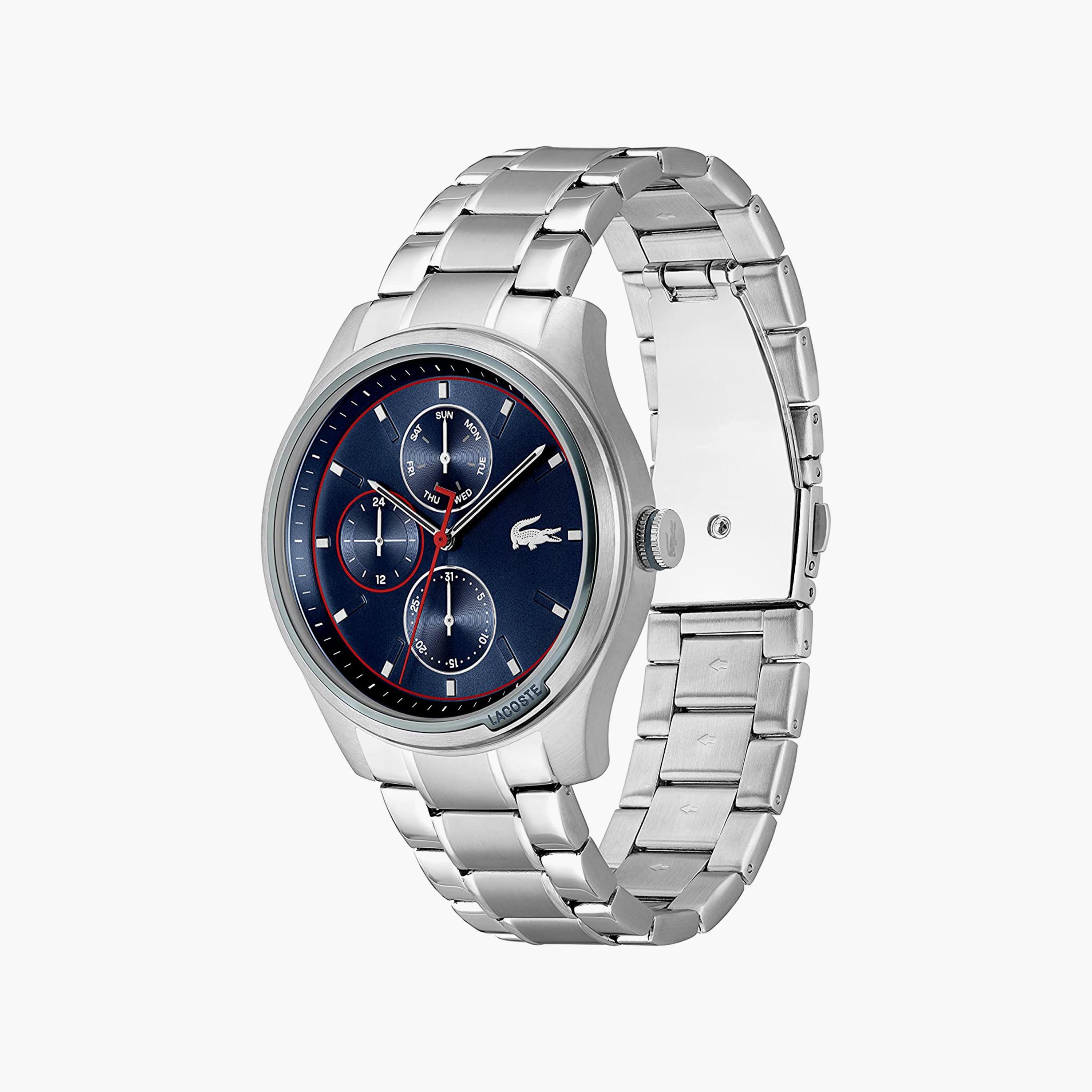 ساعة كوتش ذو انالوج للرجال بسوار فضي مع ستانلس ستيل | 2011211-men-watchesandjewellery-watches-image-2