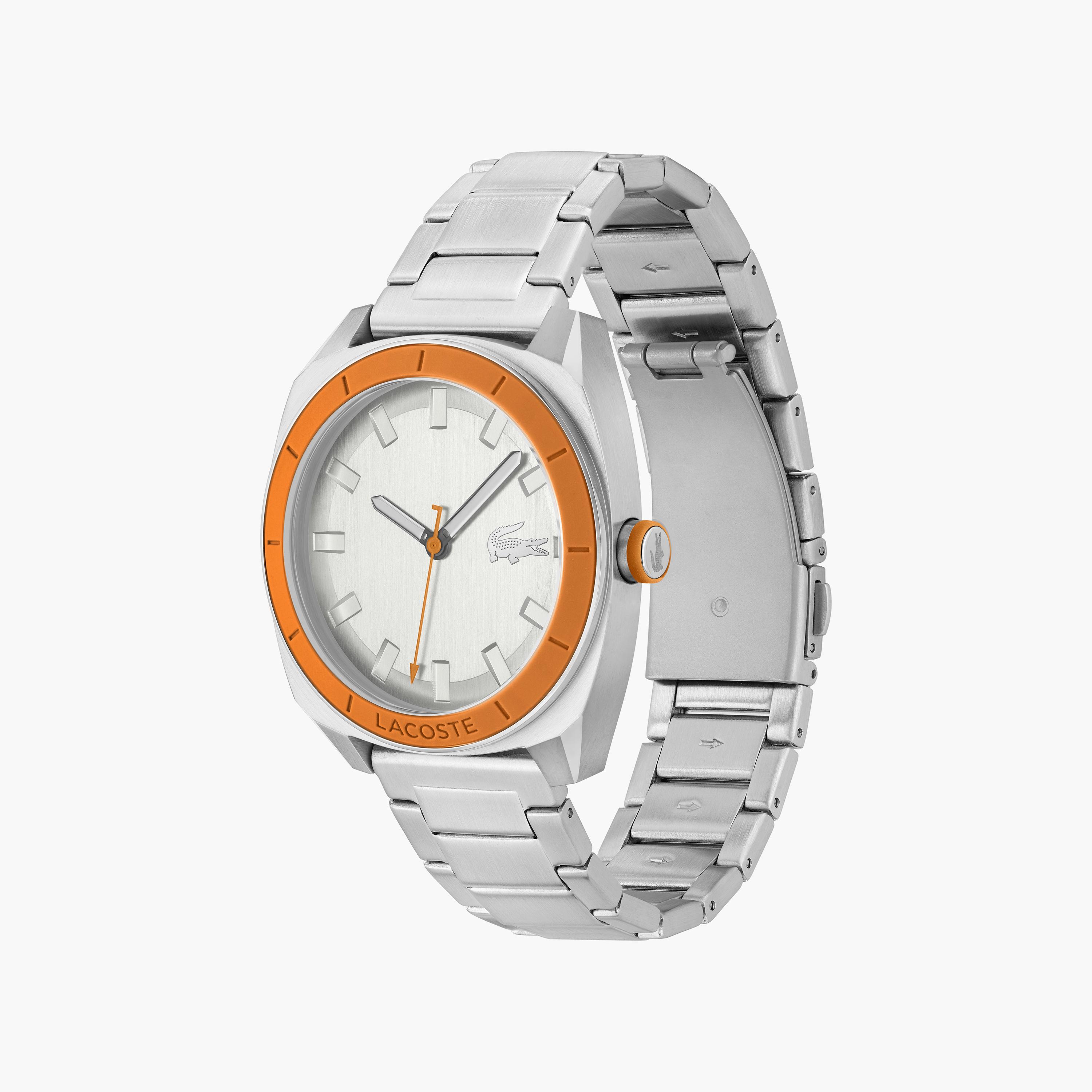 ساعة كوتش ذو انالوج للرجال بسوار فضي مع ستانلس ستيل | 2011260-men-watchesandjewellery-watches-image-2