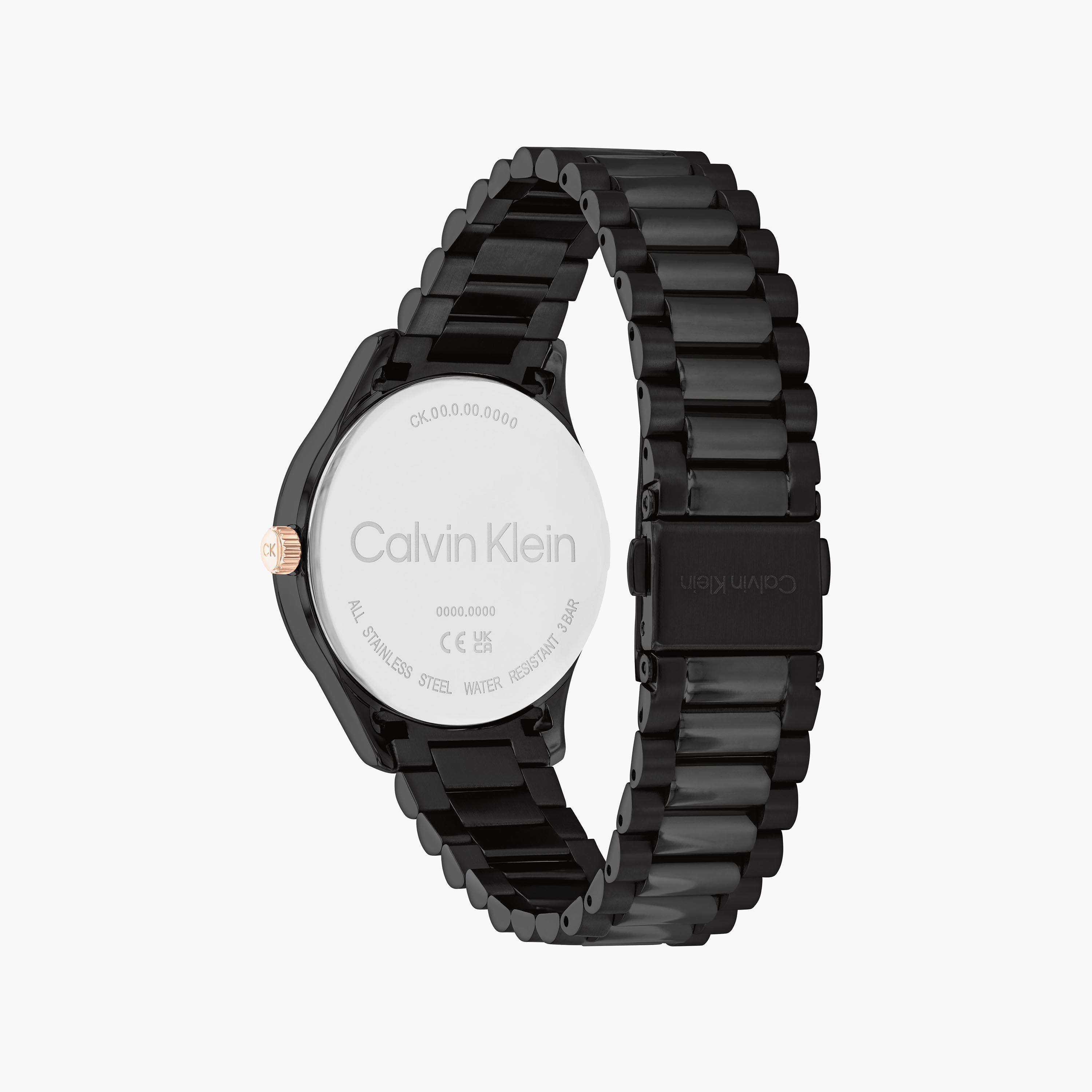Calvin Klein Black Analog Stainless Steel Strap Watch | 25200233-men-watchesandjewellery-watches-image-3