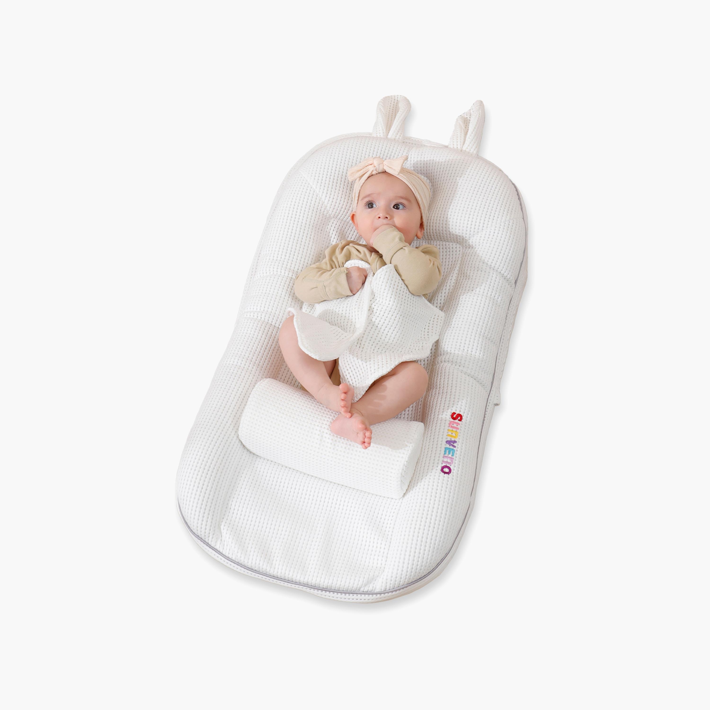 Sunveno Baby Anit-Spill U Shape Pillow with Slope Pad-baby-nursery-babybedding-image-1