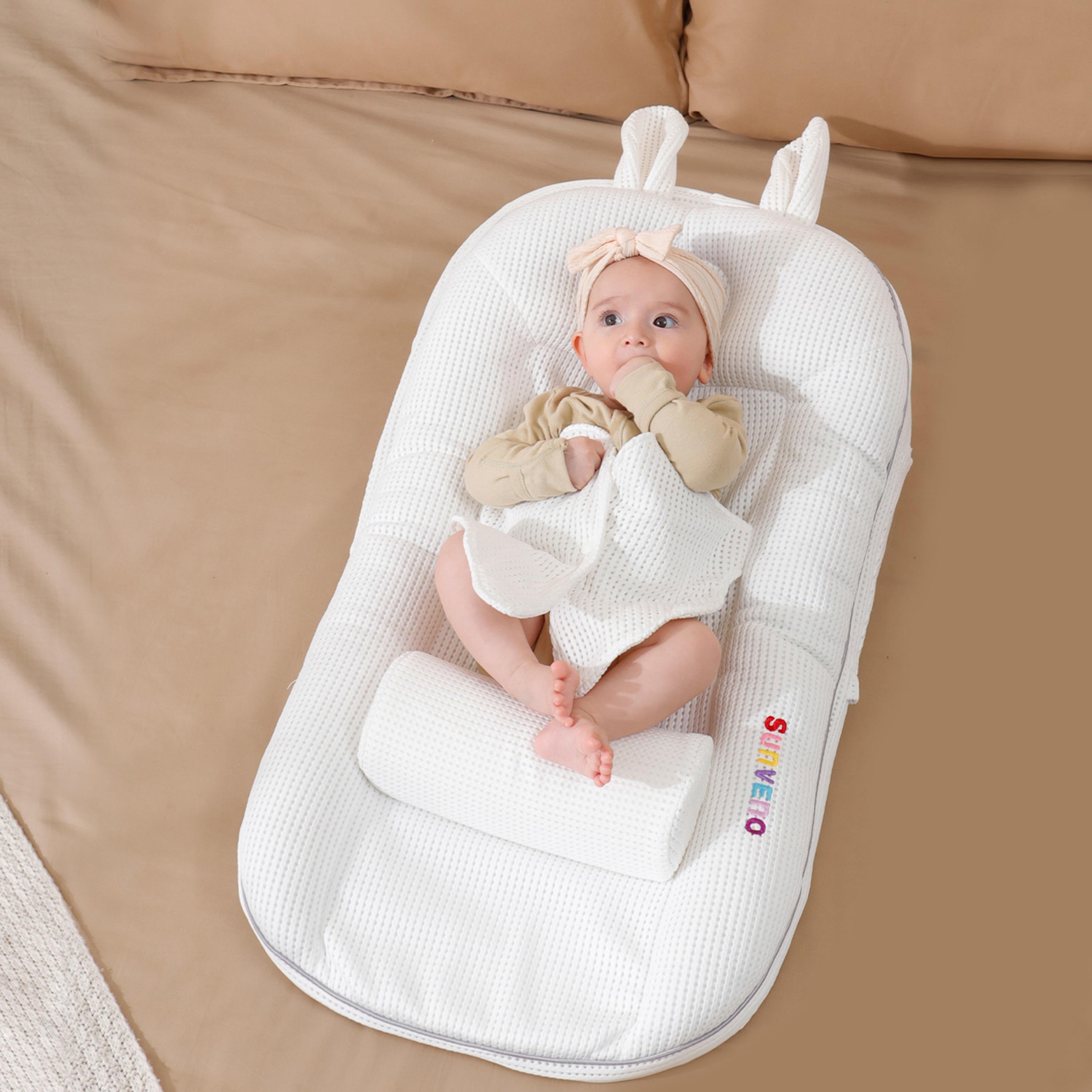 Sunveno Baby Anit-Spill U Shape Pillow with Slope Pad-baby-nursery-babybedding-image-3