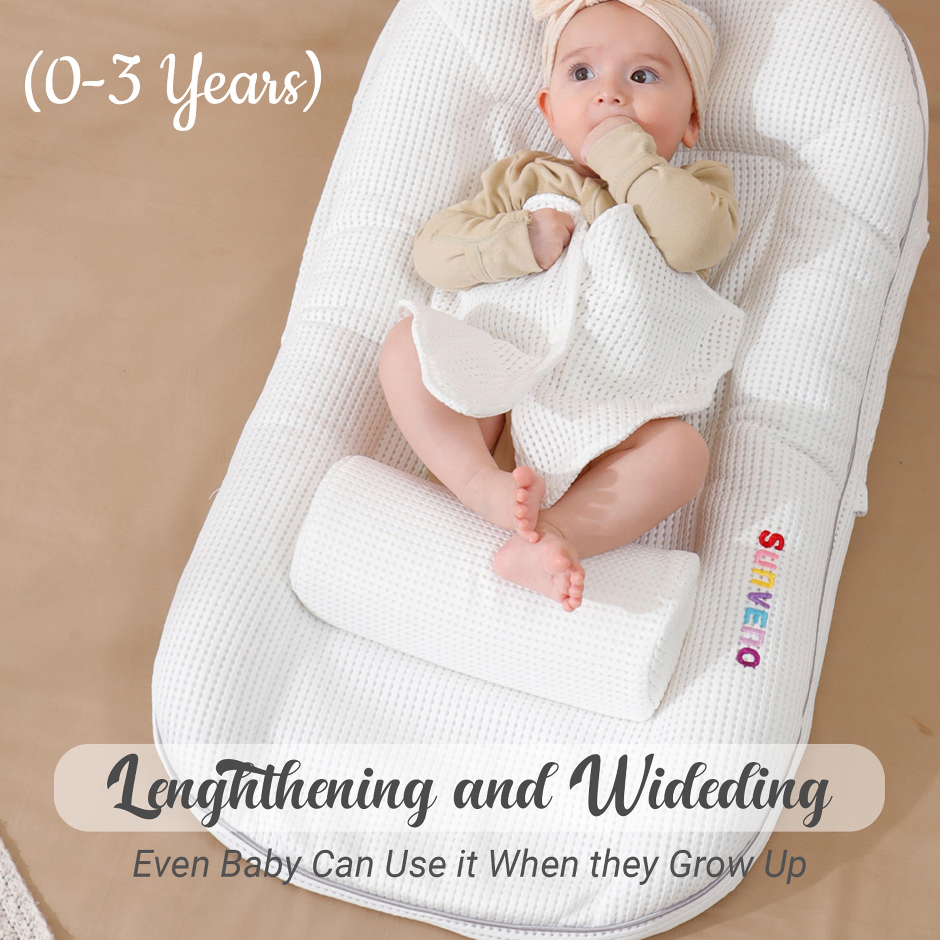 Sunveno Baby Anit-Spill U Shape Pillow with Slope Pad-baby-nursery-babybedding-image-4