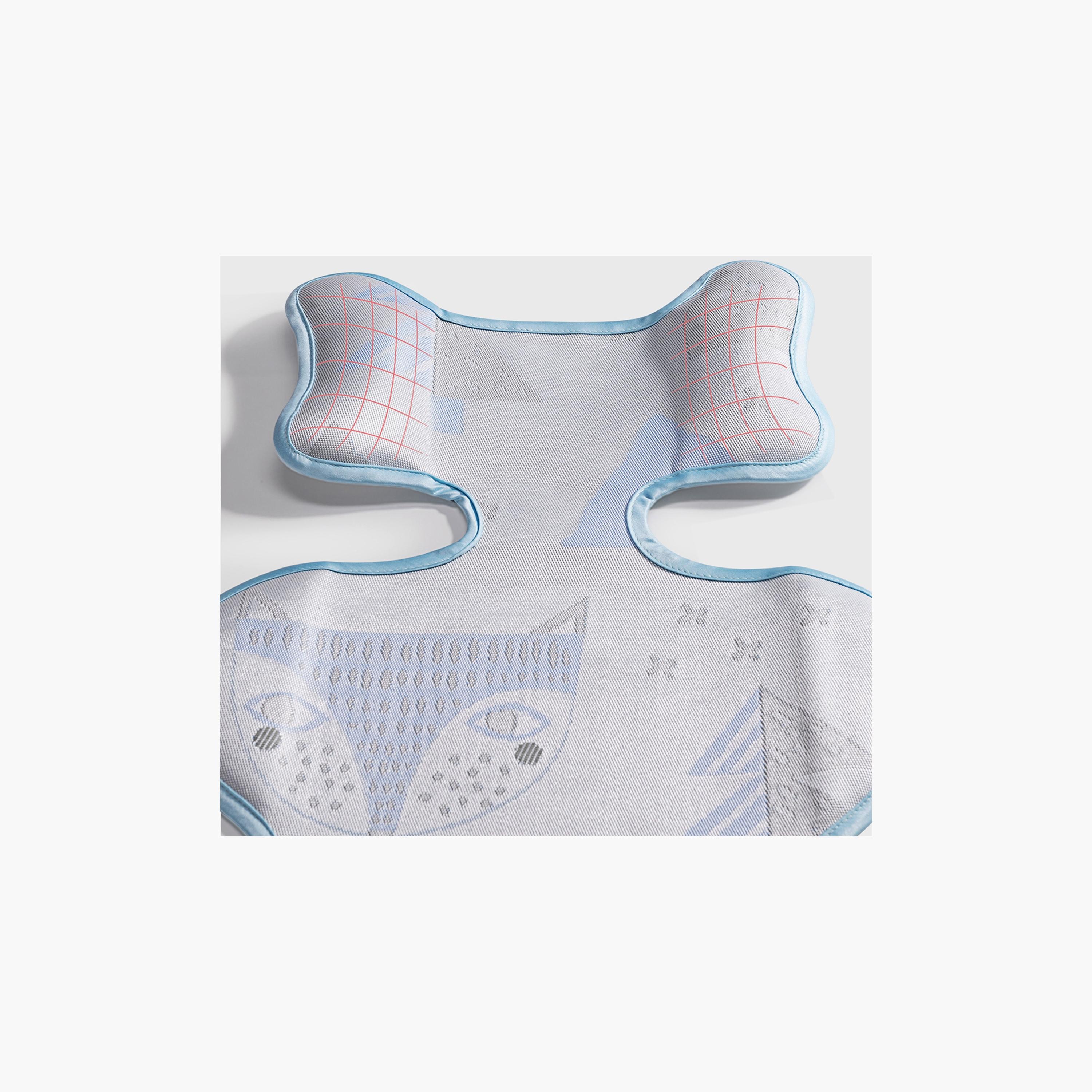 Teknum Breathable Stroller Pad with 3D Mesh Liner for Car Seat and Stroller-baby-gear-strollersandprams-accessories-image-3