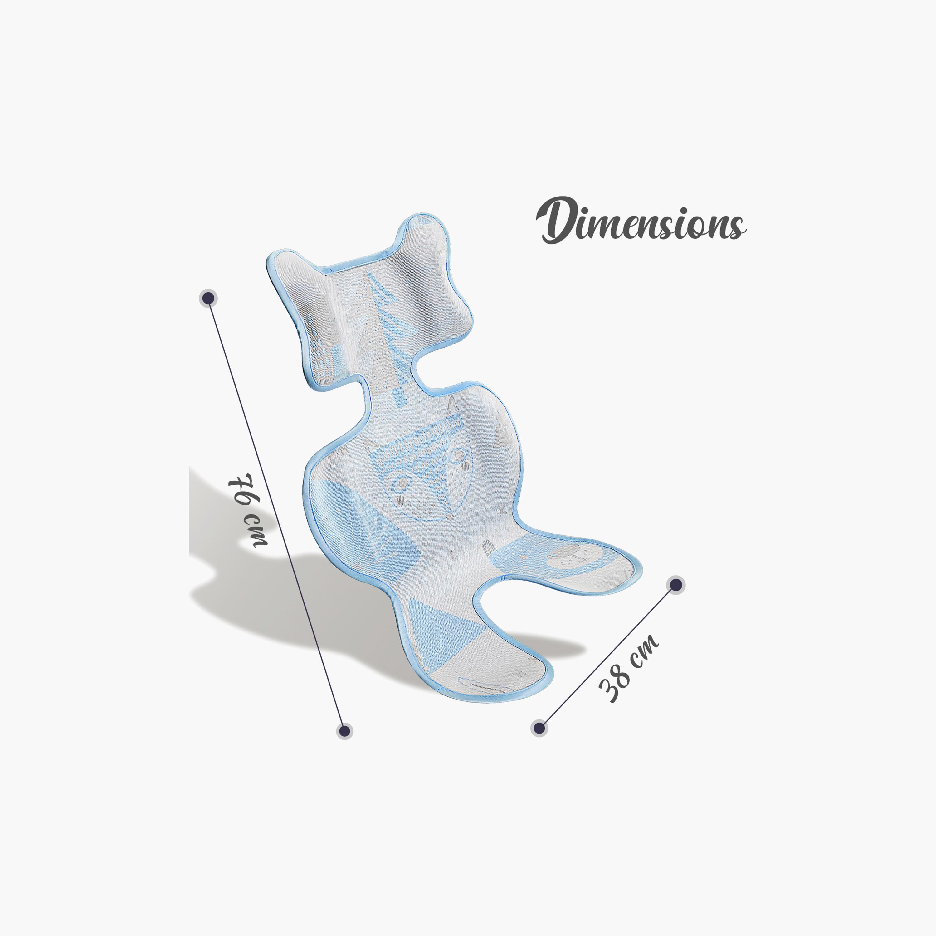 Teknum Breathable Stroller Pad with 3D Mesh Liner for Car Seat and Stroller-baby-gear-strollersandprams-accessories-image-4