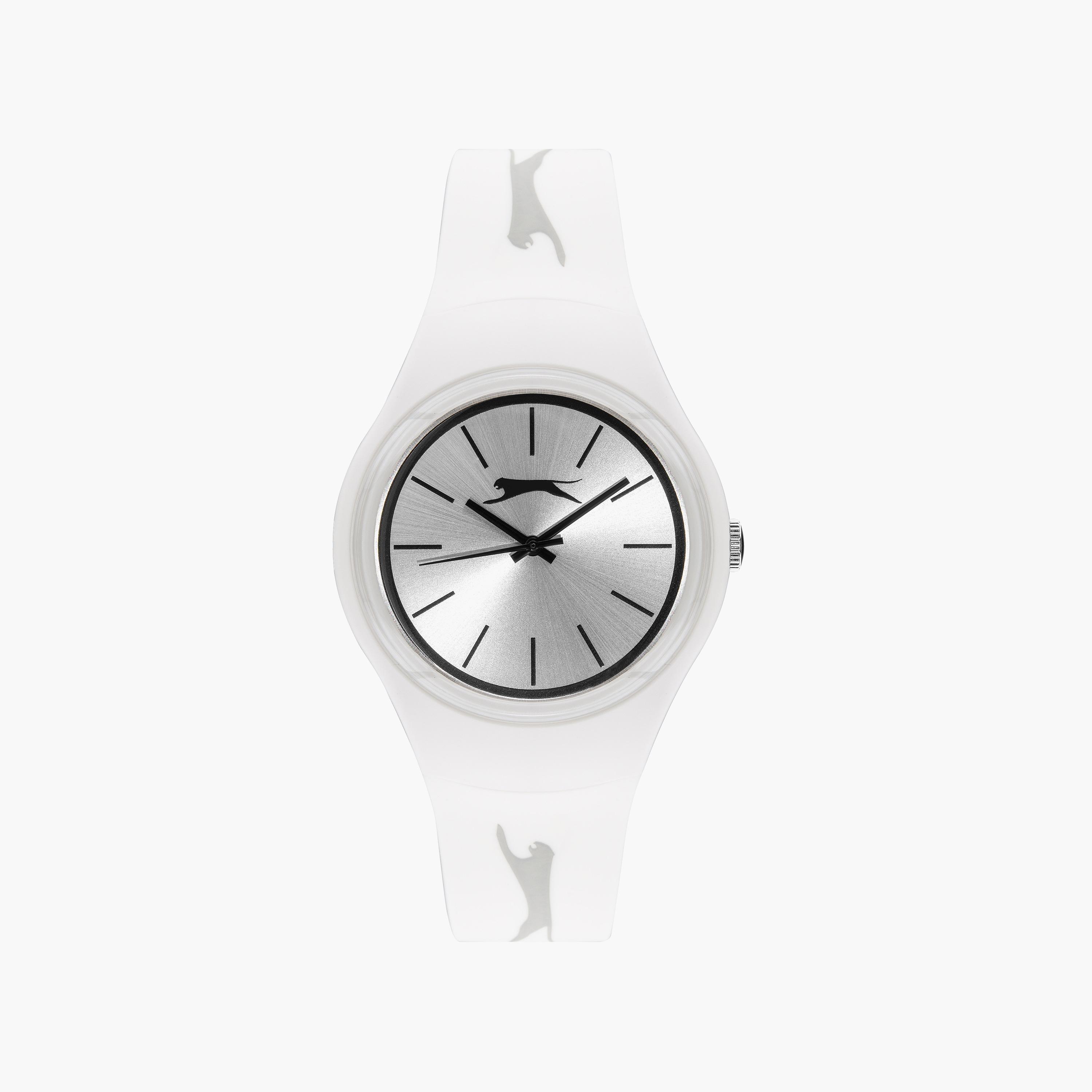 Slazenger White Analog Silicone Strap Watch | SL.9.6570.3.05-men-watchesandjewellery-watches-image-1