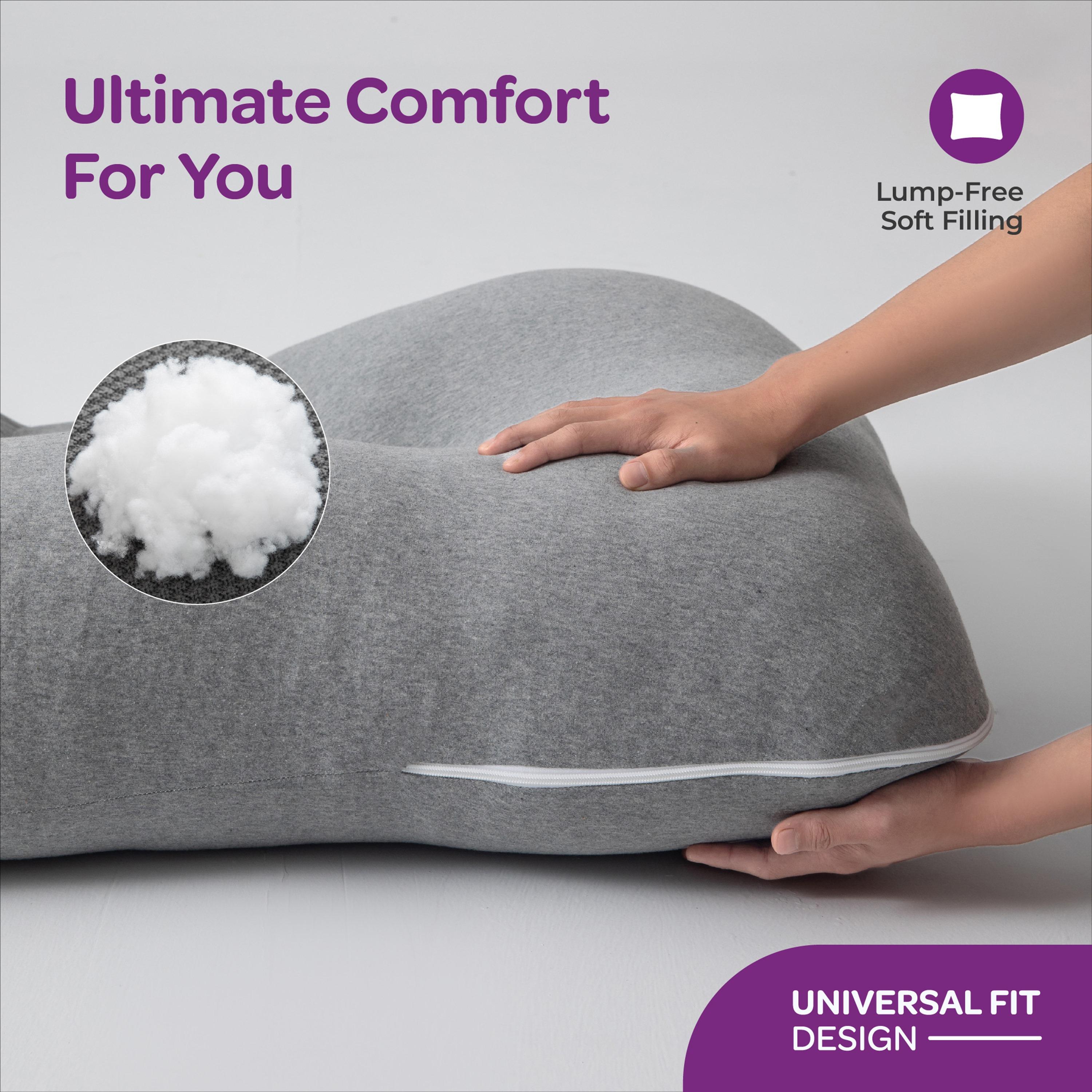 MOON Organic U Shaped Maternity Pillow with Detachable Back Support-baby-maternalcare-pregnancypillows-image-2