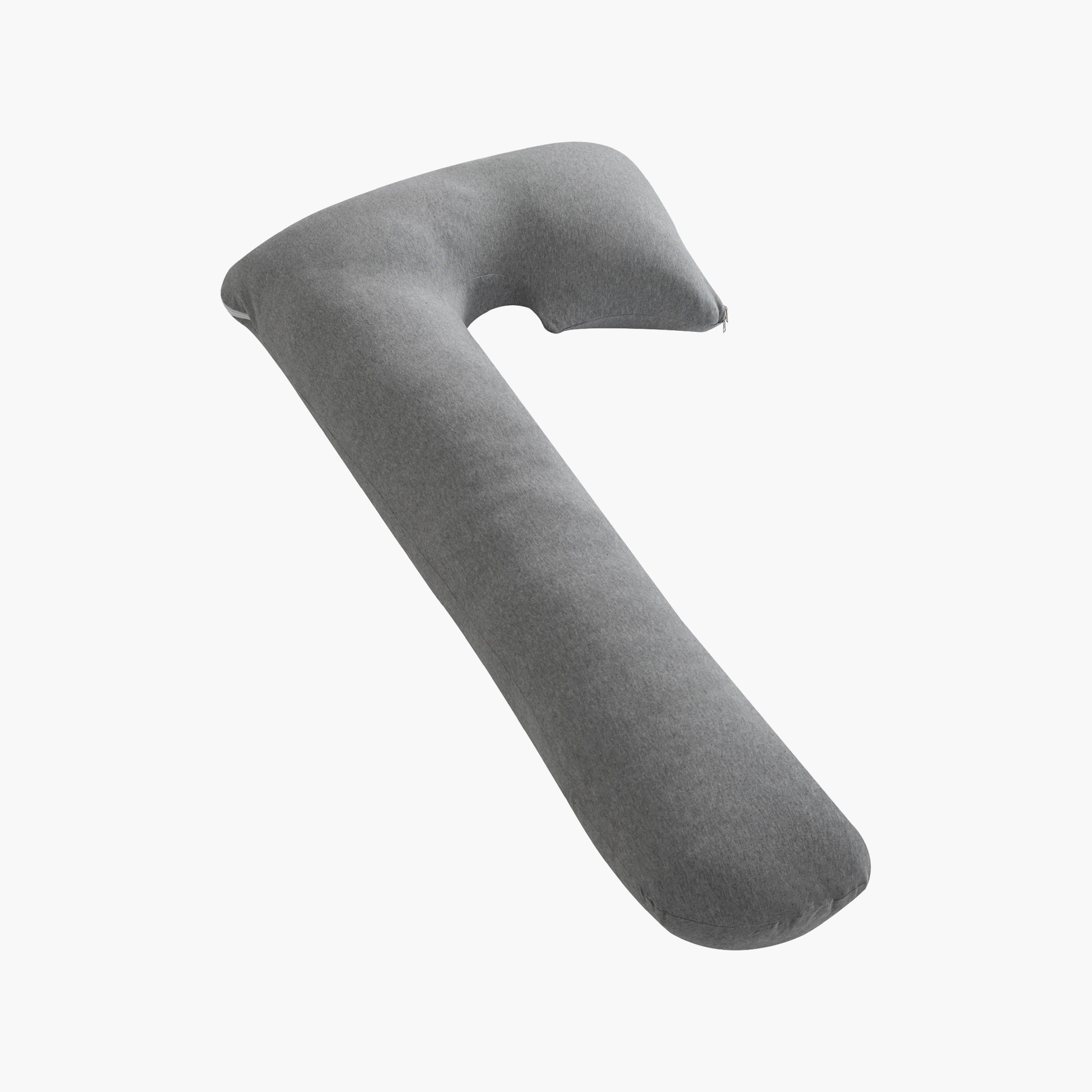 MOON Organic J Shaped Maternity Pillow-baby-maternalcare-pregnancypillows-image-1