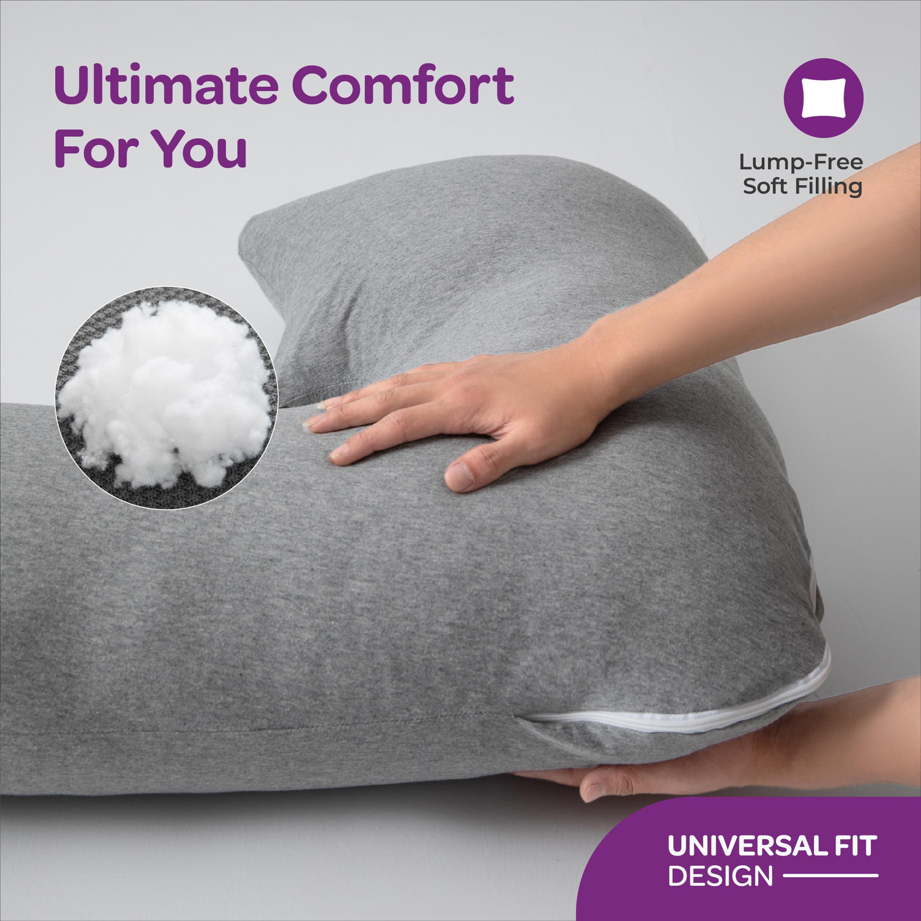 MOON Organic J Shaped Maternity Pillow-baby-maternalcare-pregnancypillows-image-2