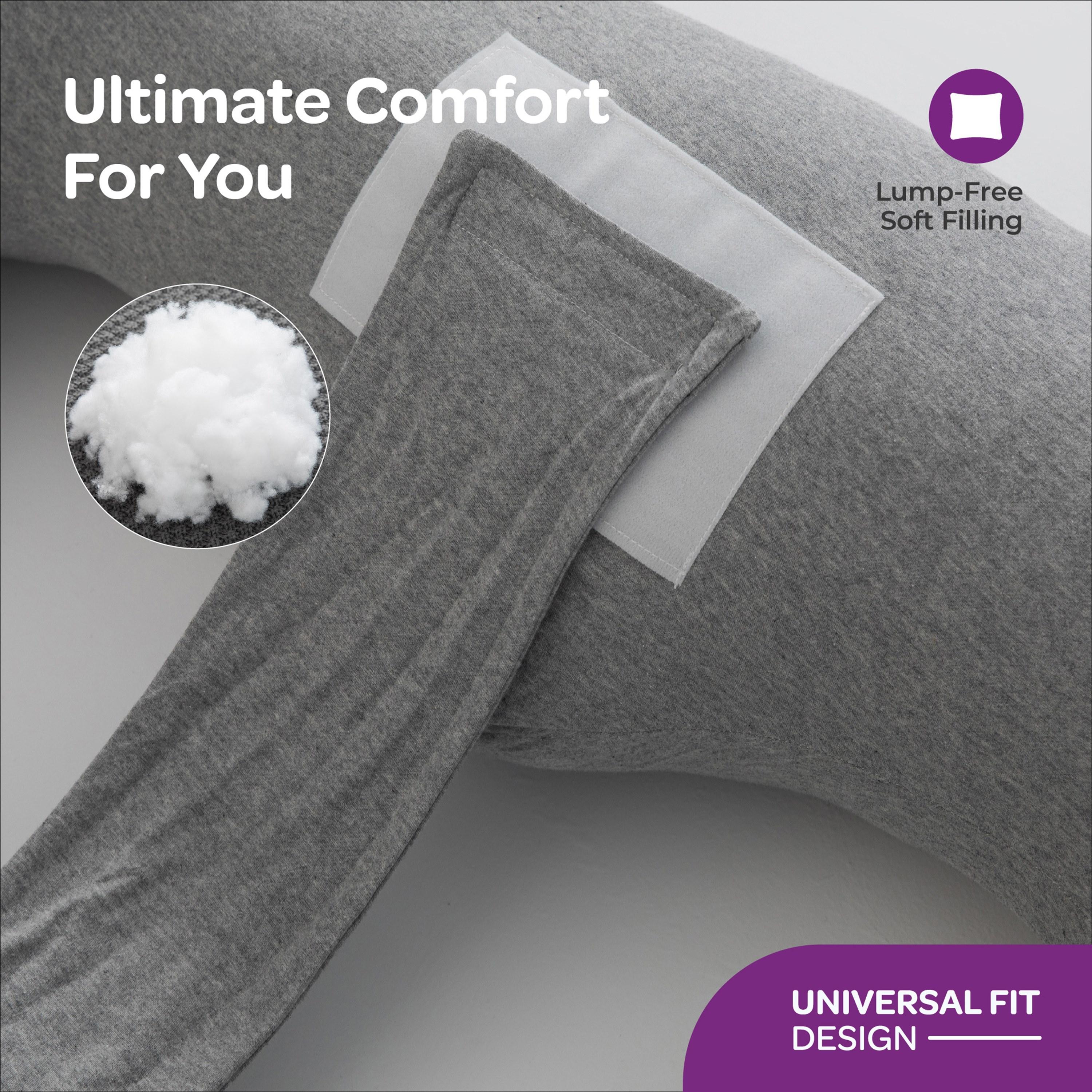 وسادة حمل عضوية متعددة الأوضاع مع داعم خلفي قابل للفصل من موون-baby-maternalcare-pregnancypillows-image-2
