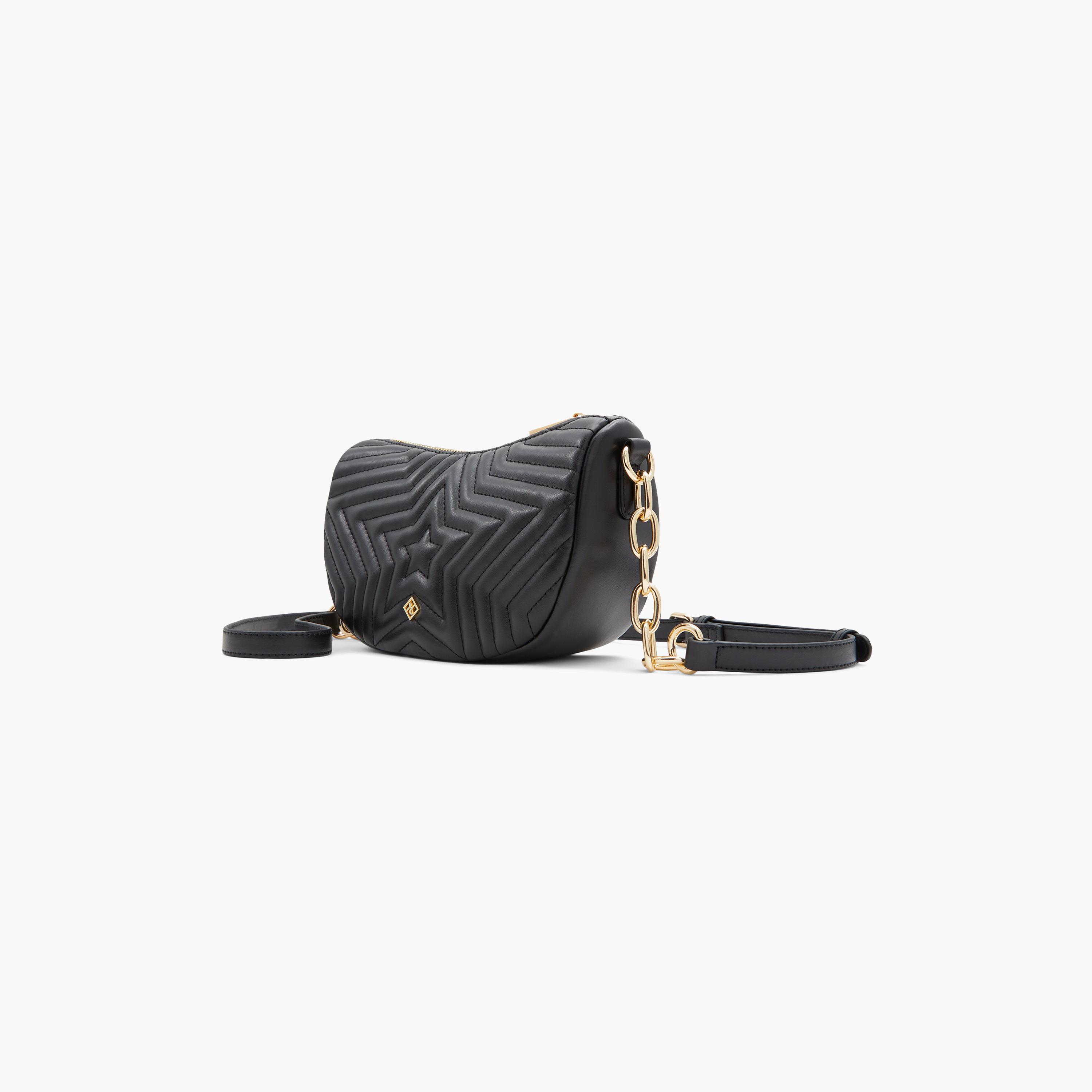 Call It Spring Chic Life Quilted Crossbody Bag with Chain Shoulder Strap-women-bagsandwallets-handbags-image-2