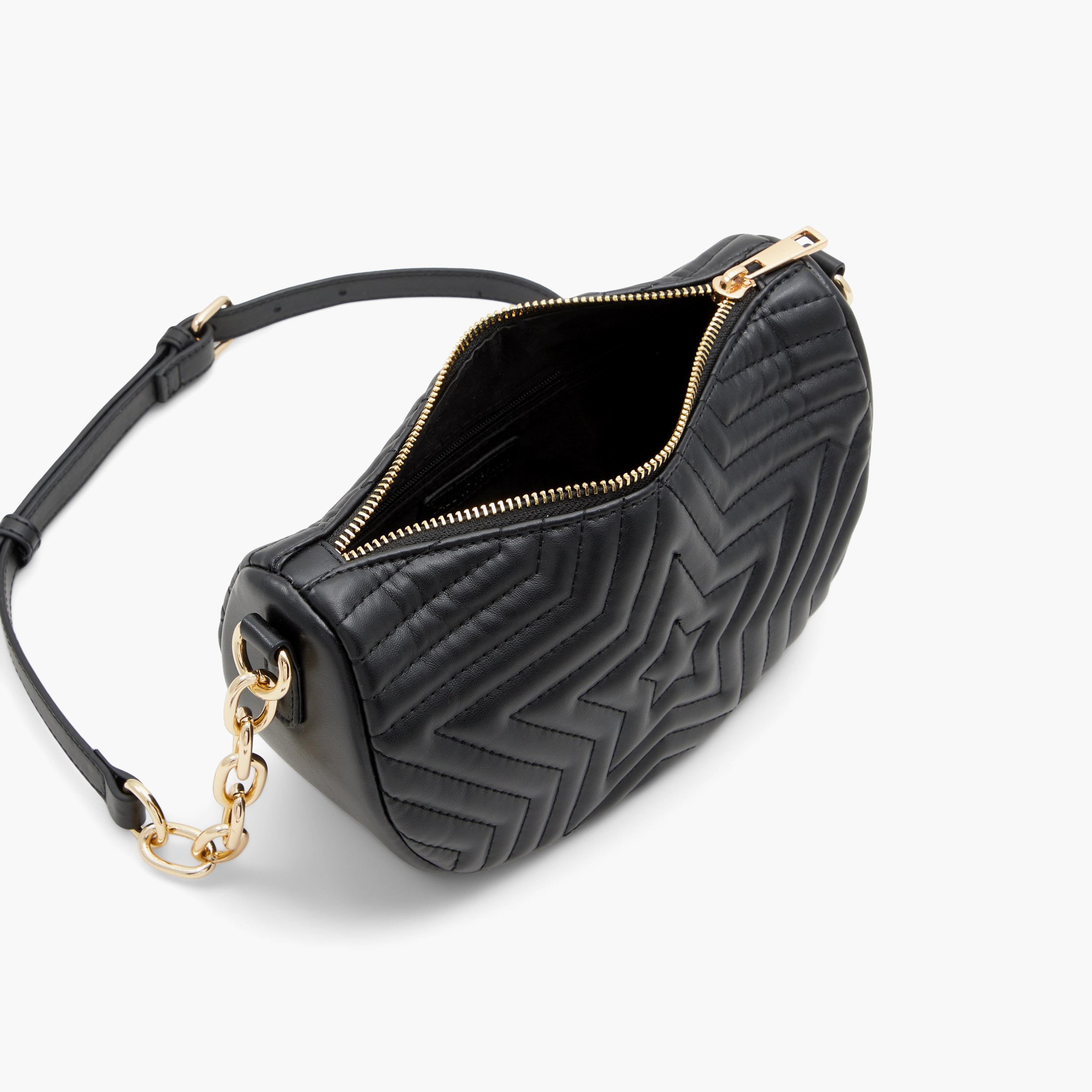 Call It Spring Chic Life Quilted Crossbody Bag with Chain Shoulder Strap-women-bagsandwallets-handbags-image-3