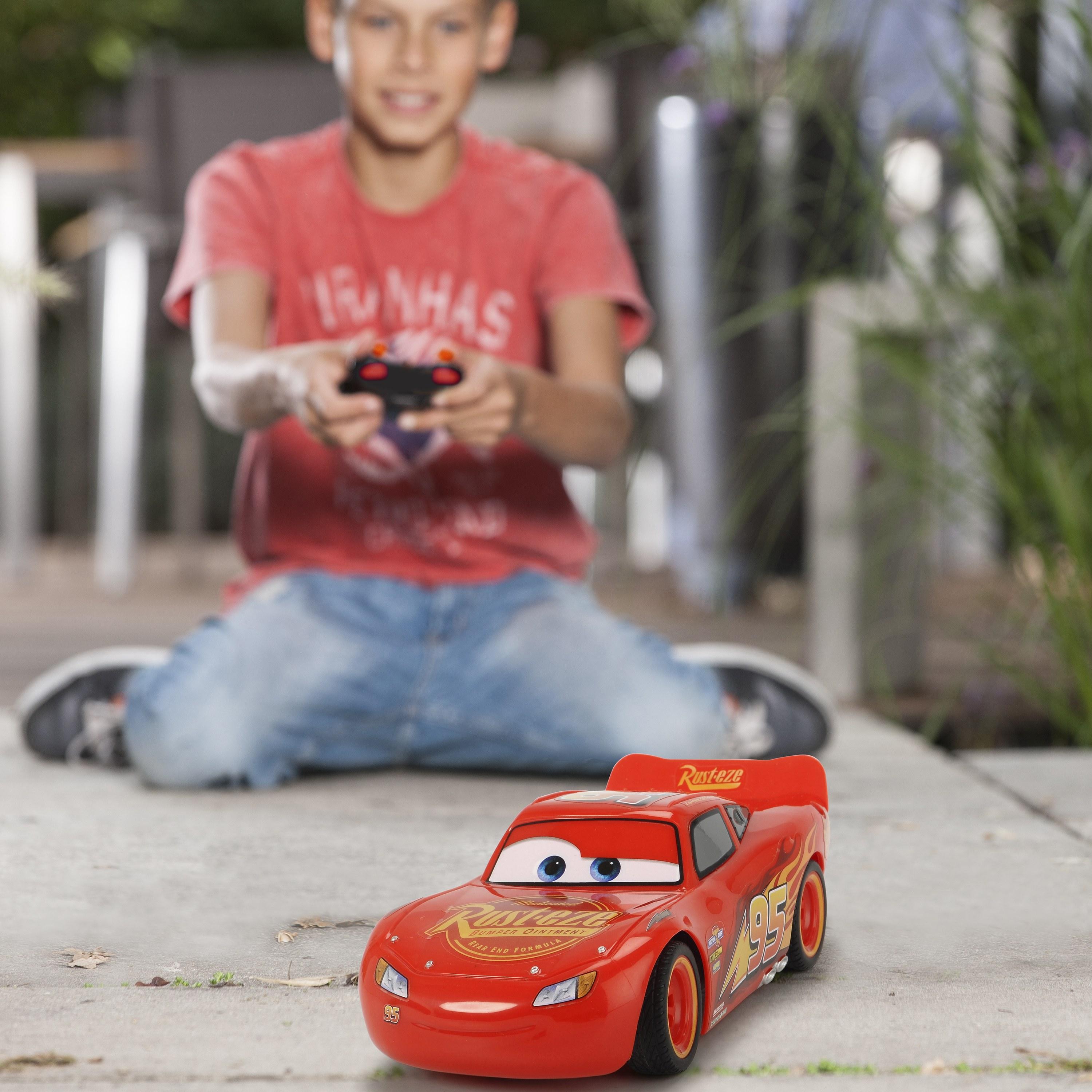 Buy Dickie Turbo Racer Lightning McQueen RC Car Online Babyshop UAE