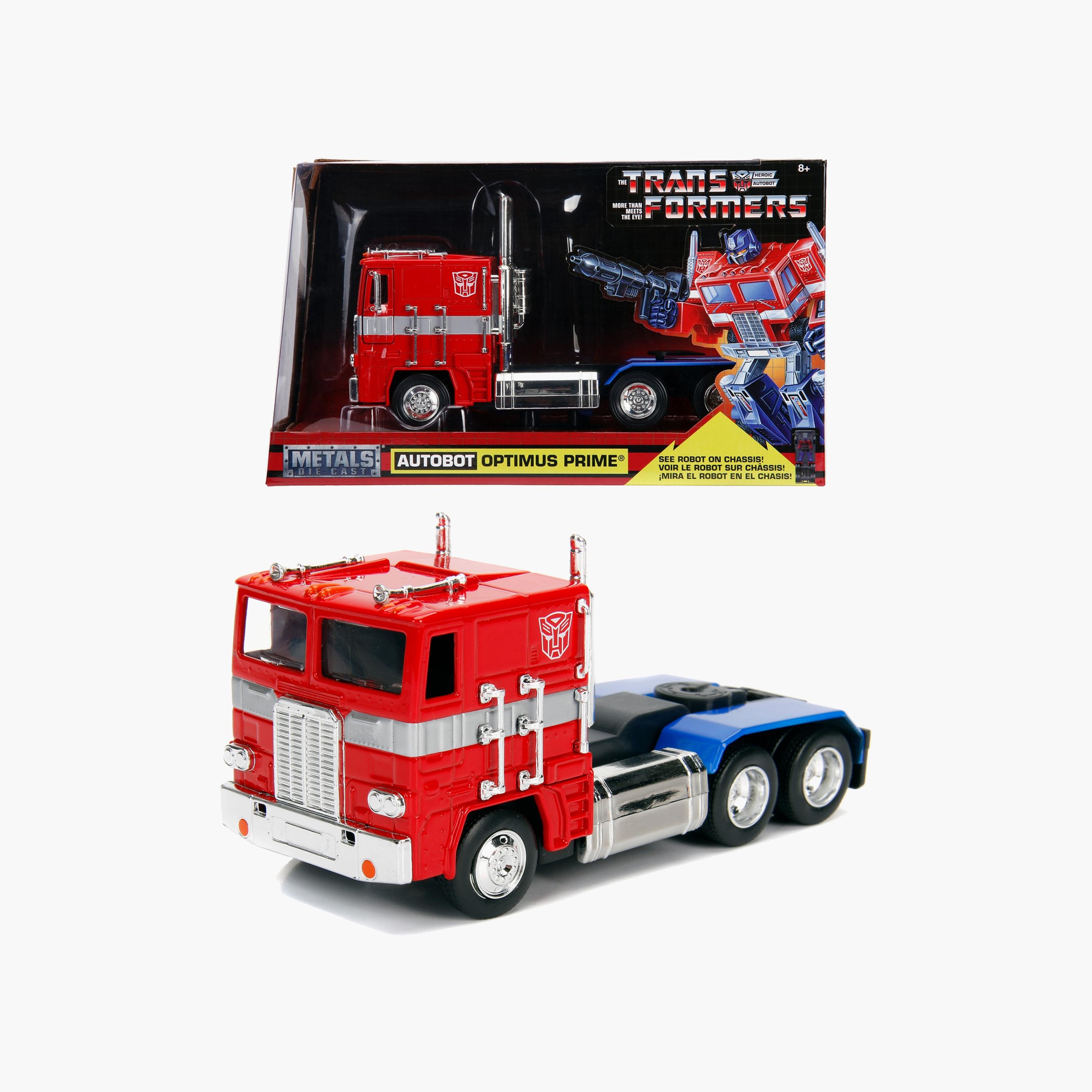 TRANSFORMERS OPTIMUS PRIME ミニカー　1/24 Amazon.co.jp: 1:24 TRANSFORMERS 1 OPTIMUS PRIME