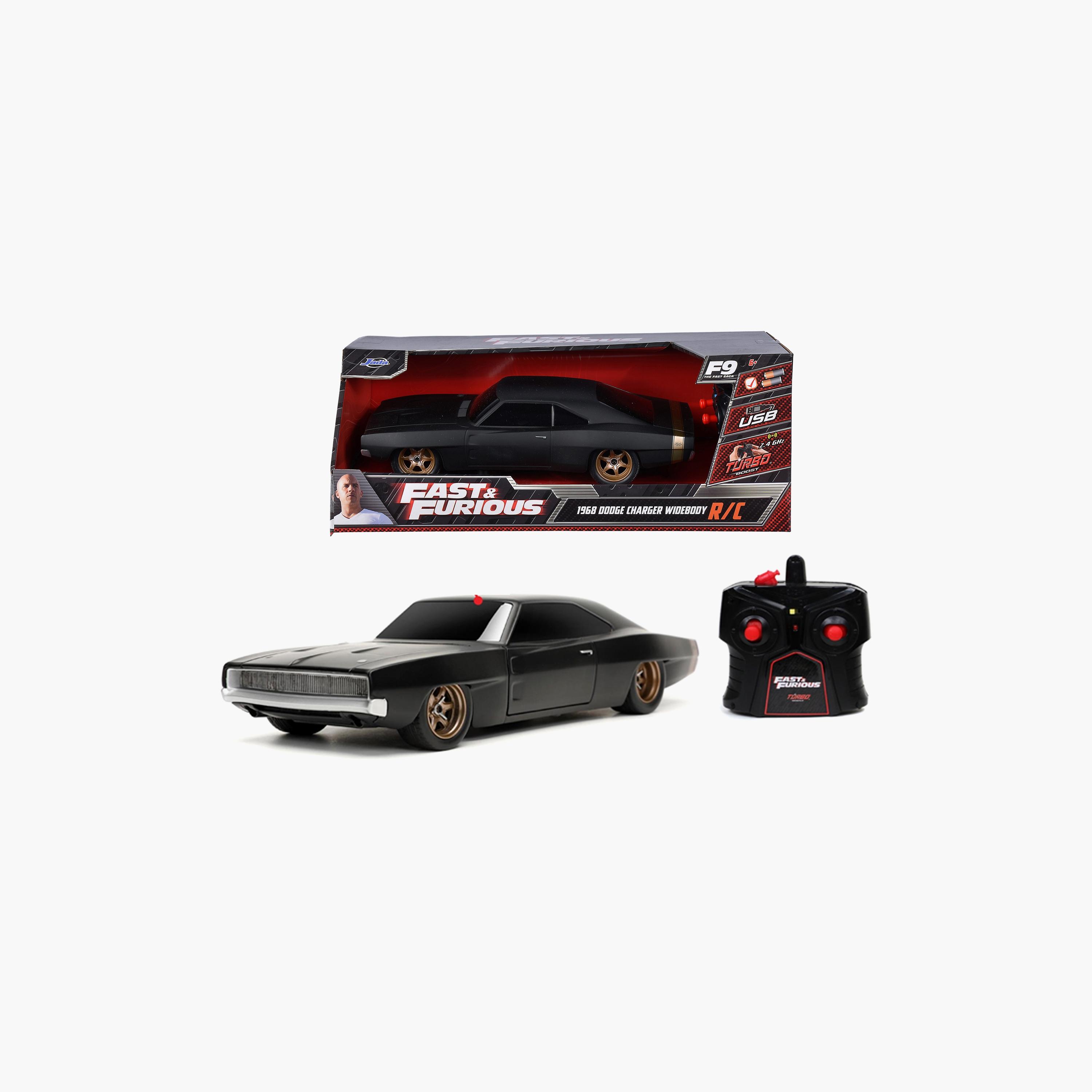 Jada Fast & Furious 1968 Dodge Charger Widebody RC Car-toys-remotecontrolledvehicles-rccars-image-1