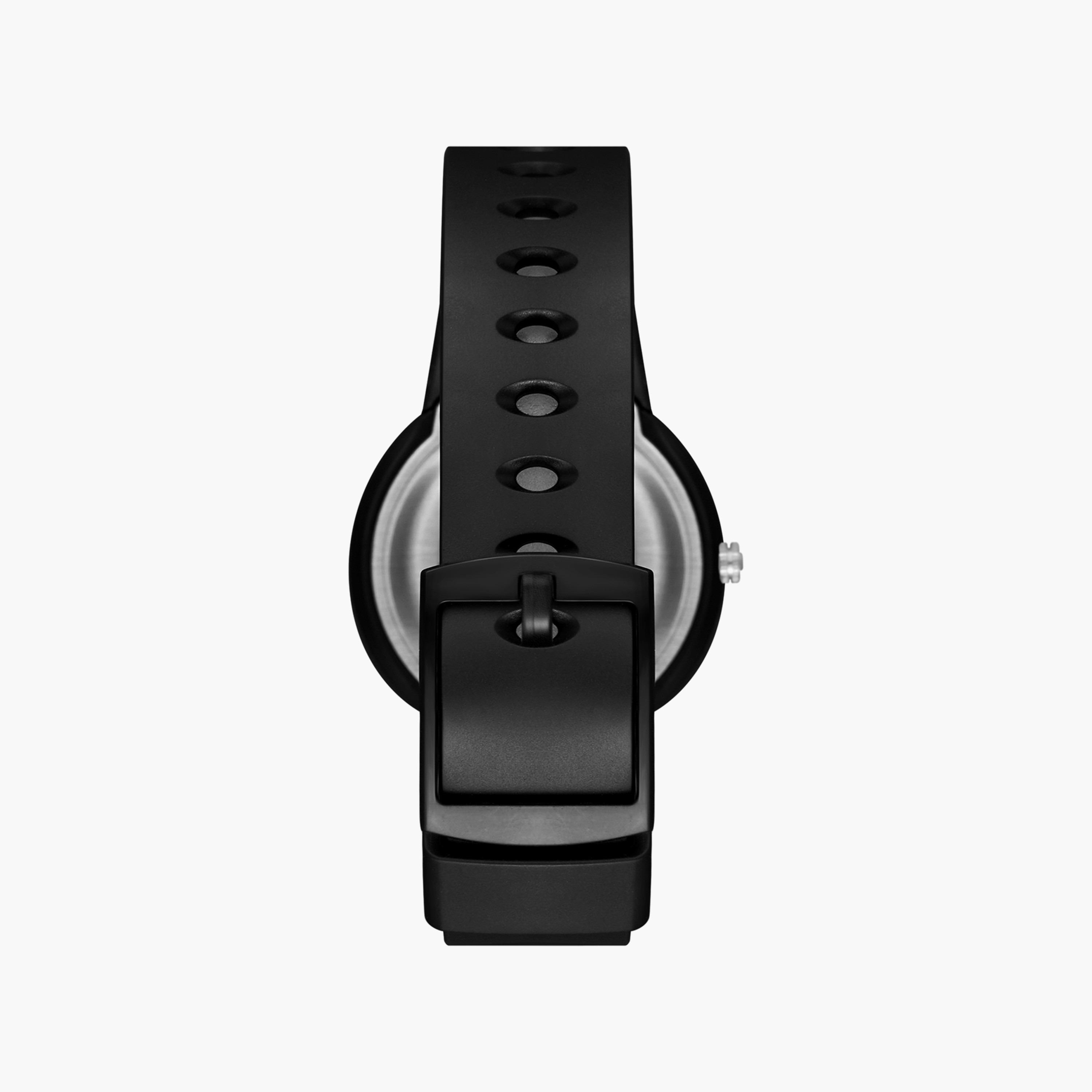 ساعة أنالوج للأطفال بسوار سيليكون بلون أسود من أسترو | A23809-PPBW-girls-accessories-watches-image-3