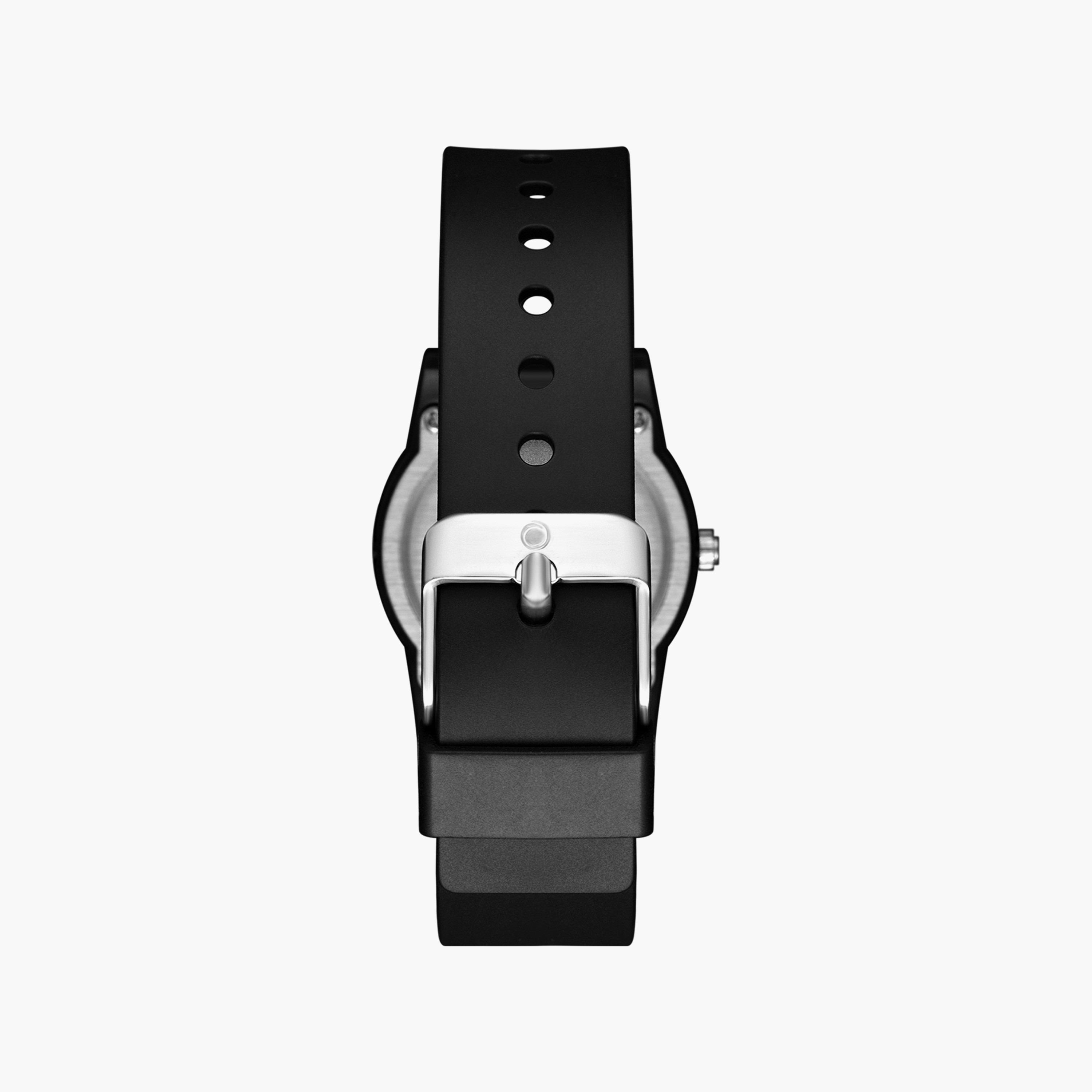 ساعة أنالوج للأطفال بسوار سيليكون بلون أسود من أسترو | A23810-PPBW-girls-accessories-watches-image-3
