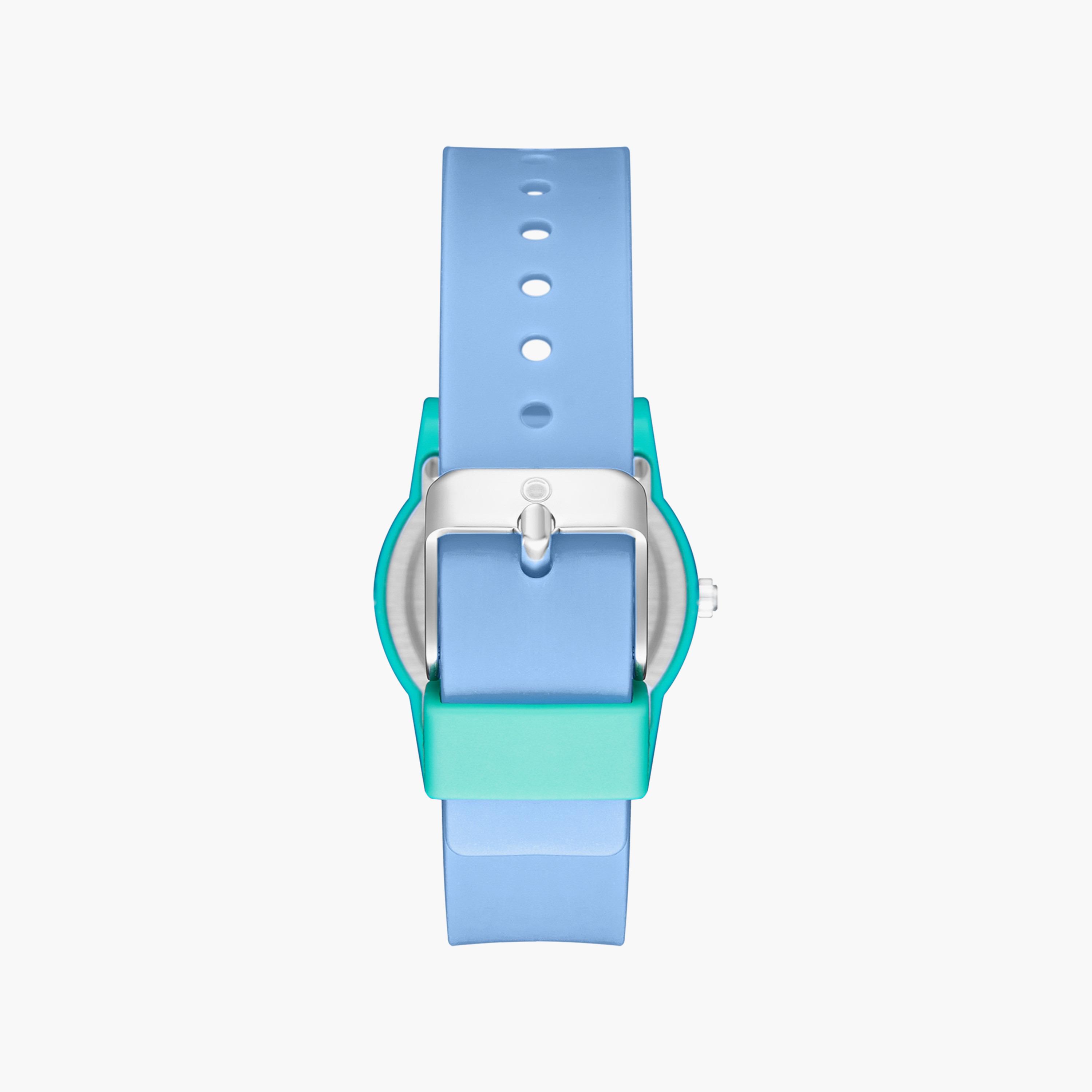 ساعة أنالوج للأطفال بسوار سيليكون بلون أزرق فاتح من أسترو | A23810-PPLW-girls-accessories-watches-image-3