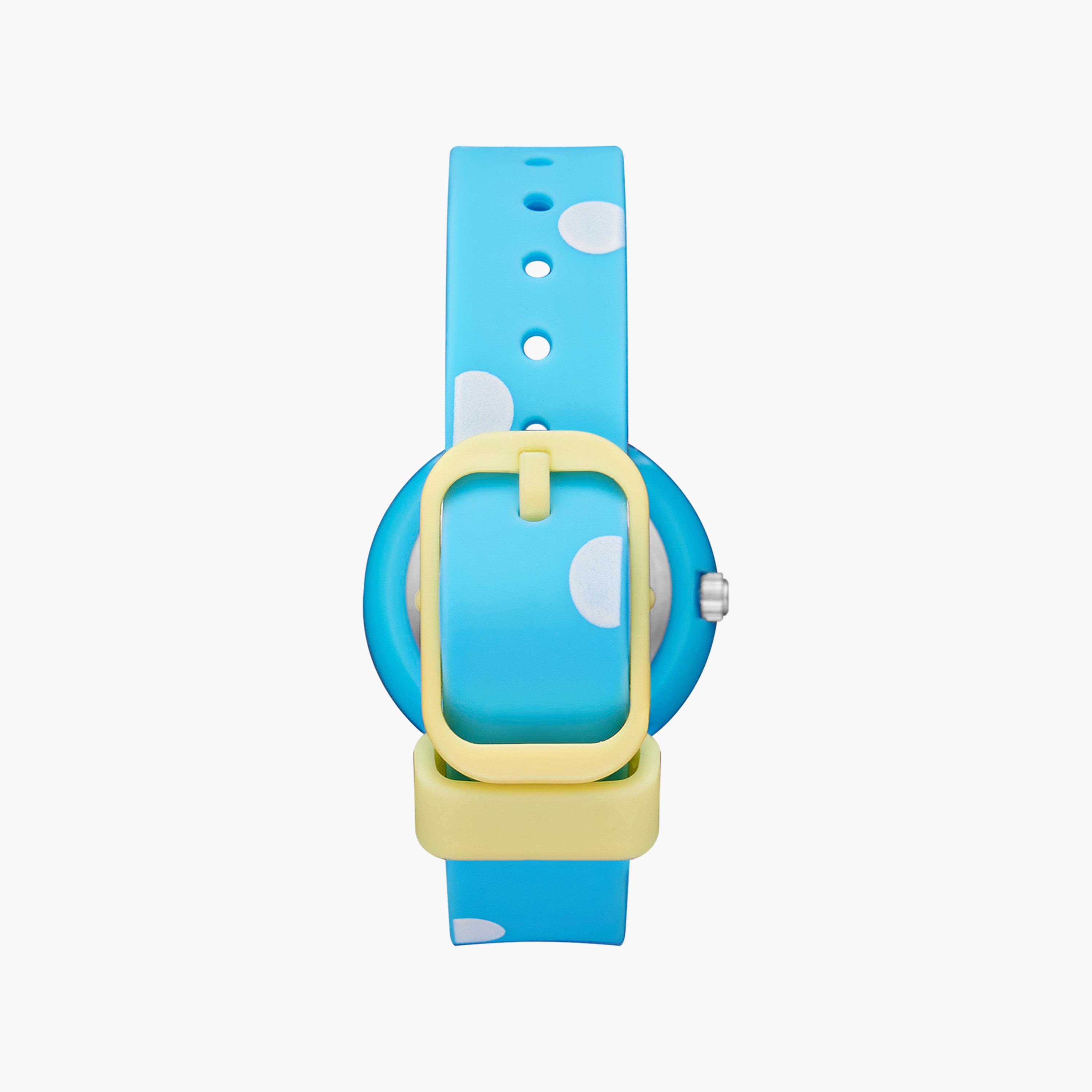 Astro Kids Light Blue Analog Silicone Strap Watch | A23811-PPLL-girls-accessories-watches-image-3